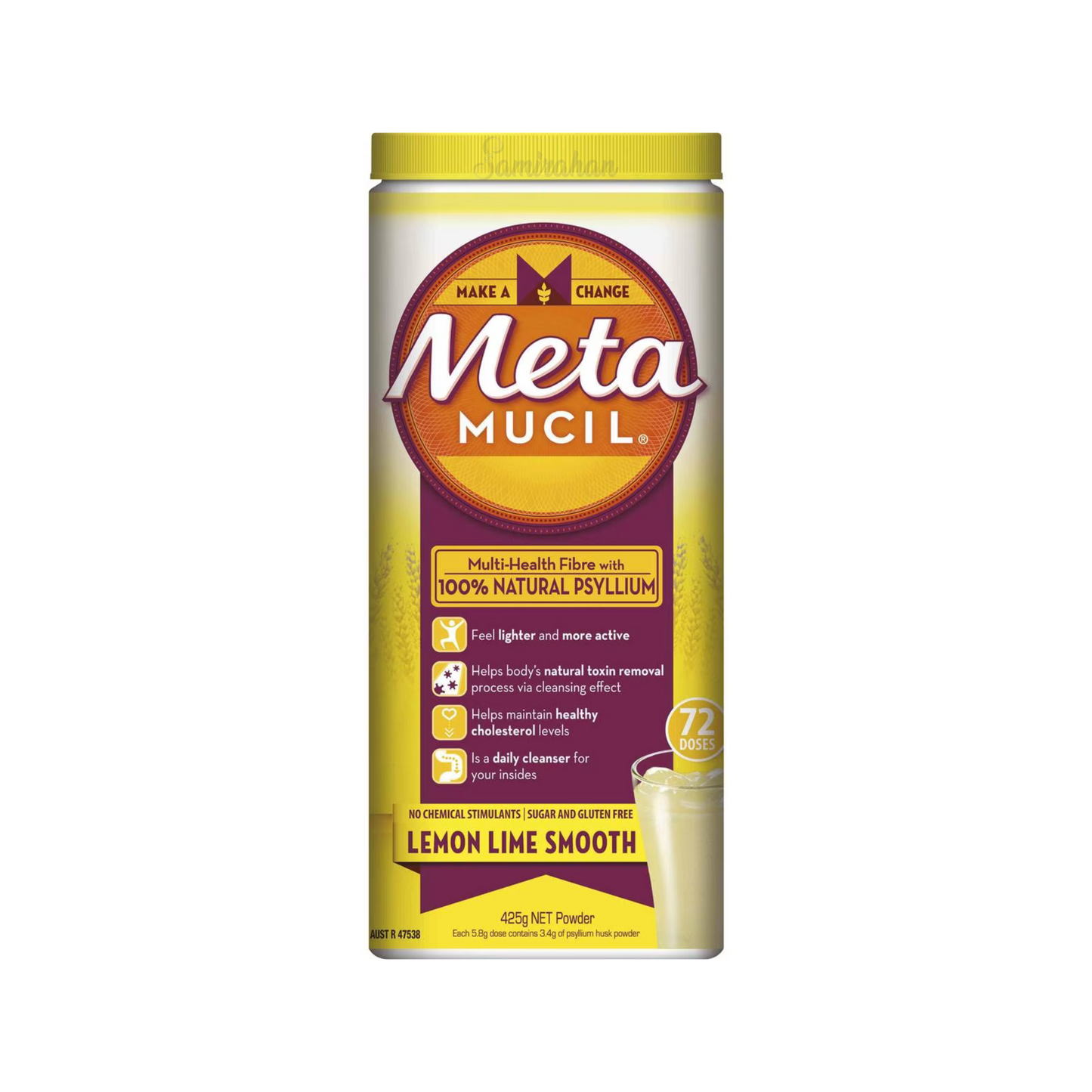Metamucil Daily Fibre Supplement Lemon Lime Smooth drink healthy natural digestive constipation Best dietary isobgul Premium import authentic low price in BD