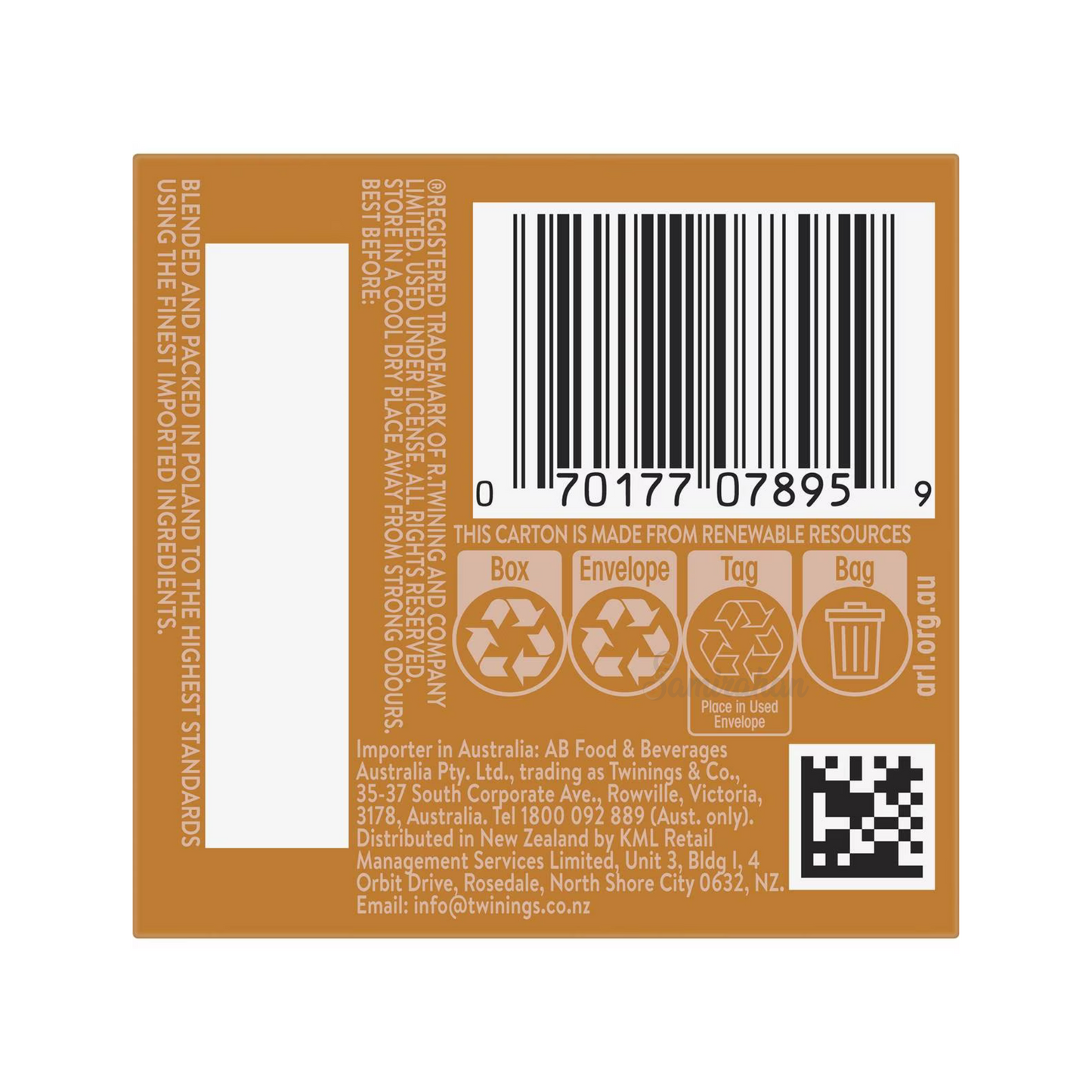 Twinings Lemon & Ginger Tea Bags natural herbal caffeine free focus calm blend organic Root Best authentic import Australia UK instant strong cheap price in bd