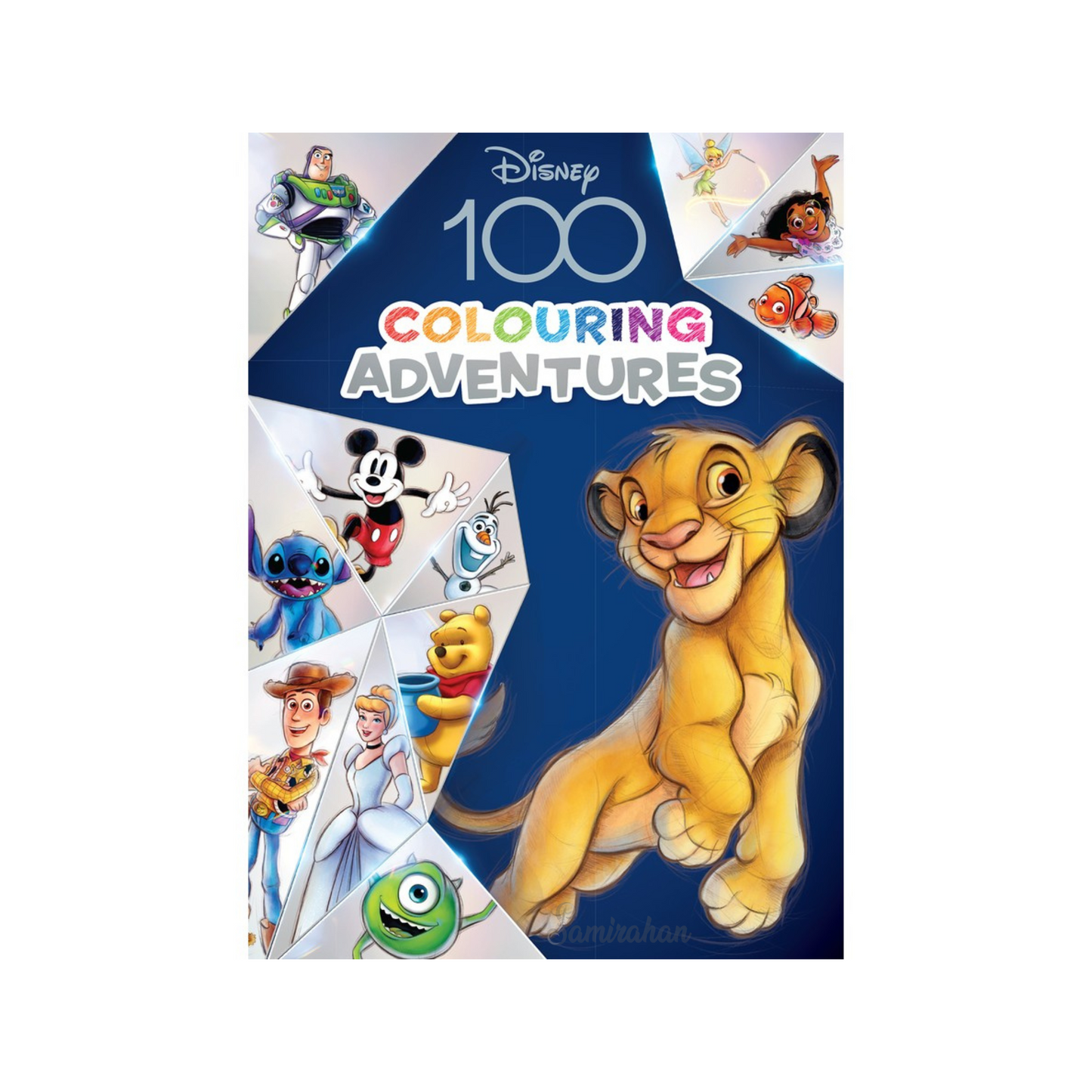 Disney 100 Colouring Adventures Children beautiful kids Best import Australia authentic brand education creative boys girls young pencil fun low price in Dhaka