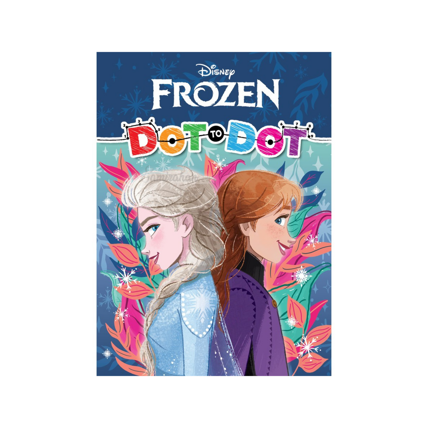 Disney Frozen Dot To Dot Colouring Book beautiful kids Best imported Australia authentic brand education creative boys girls young pencil fun low price in Dhaka