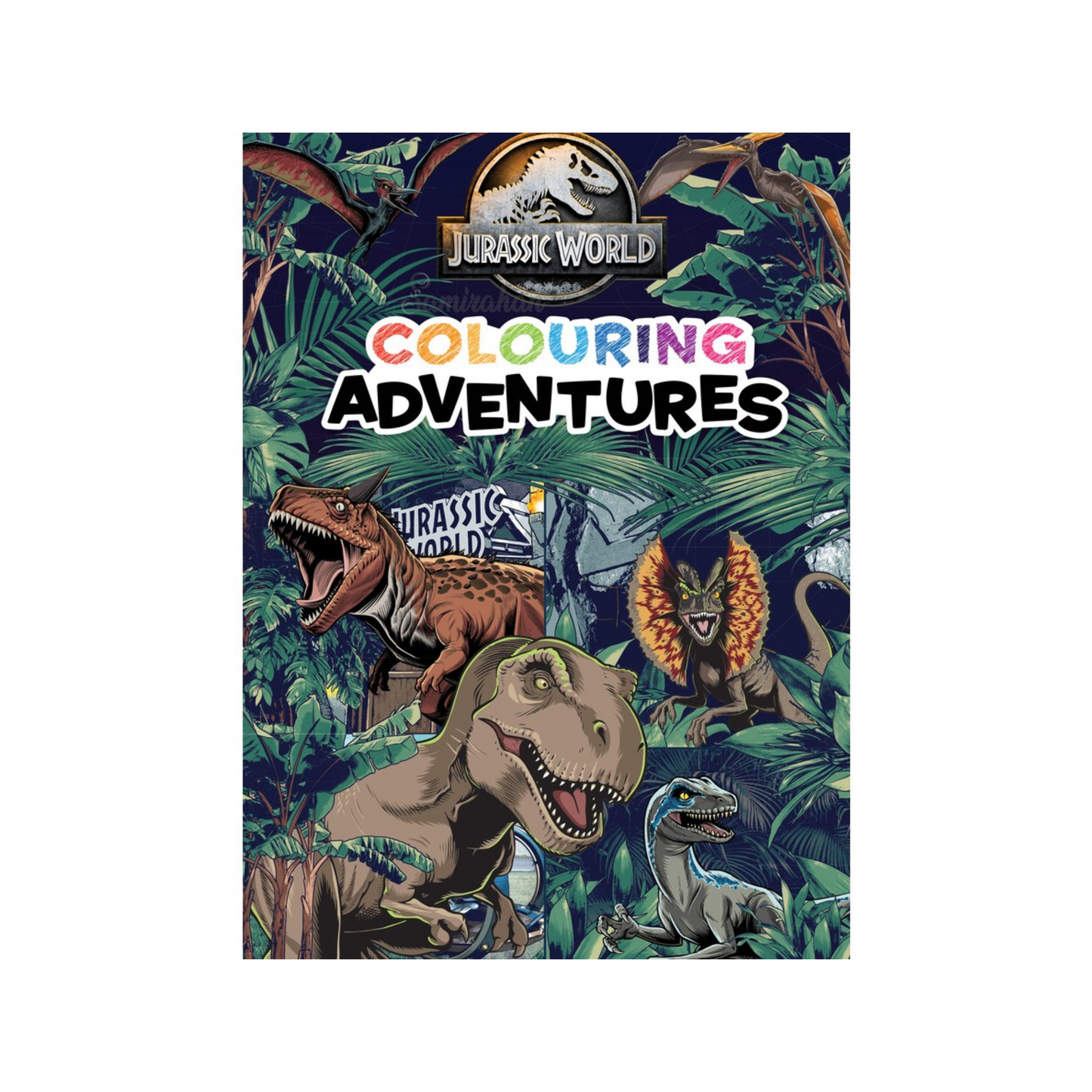 Jurassic World is a colouring book beautiful kids Best imported Australian authentic brand education creative boys girls young pencil fun low price in Dhaka