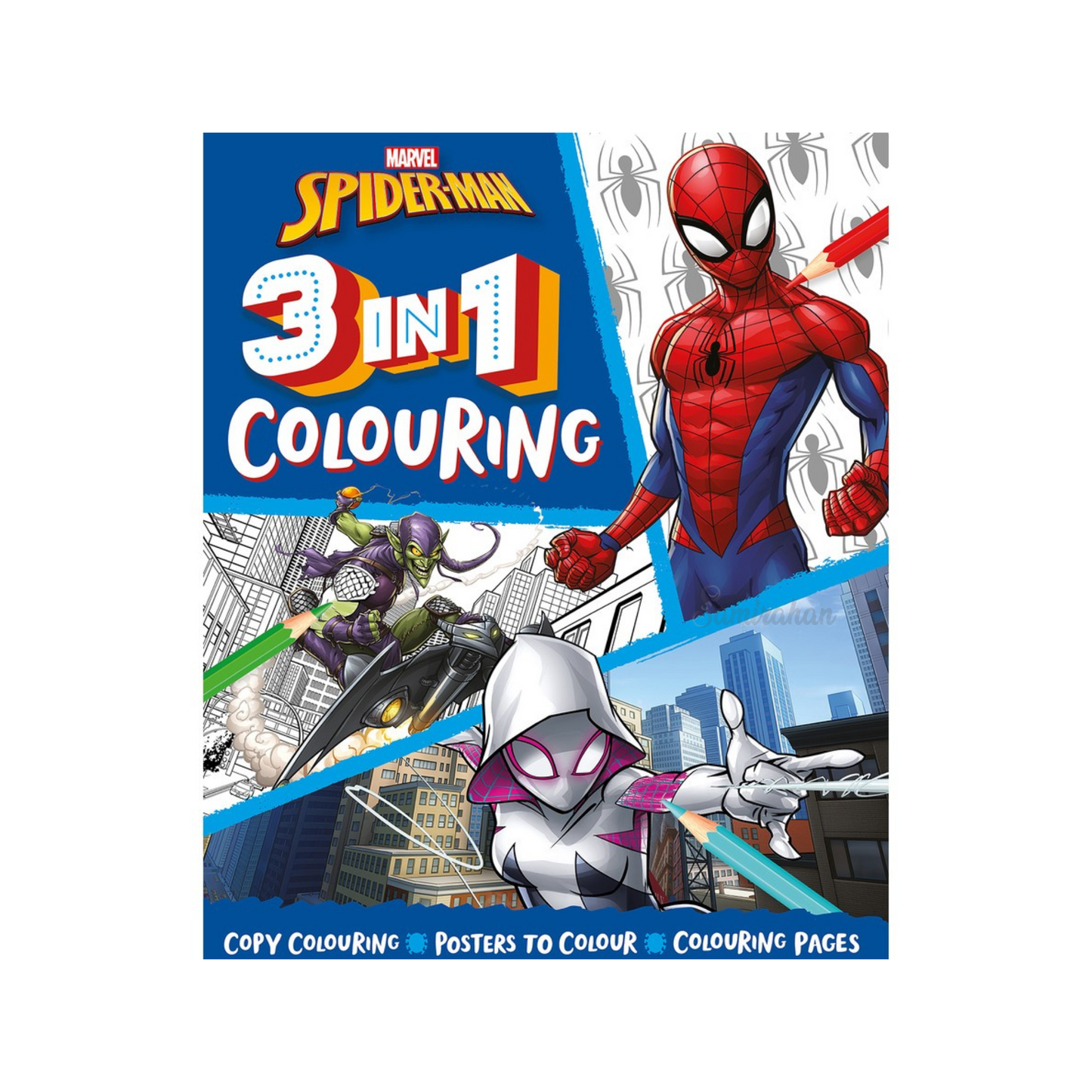 Marvel Spider Man Coloring Book beautiful kids Best imported Australia authentic brand education creative drawing boys girls young pencil fun low price in Dhaka