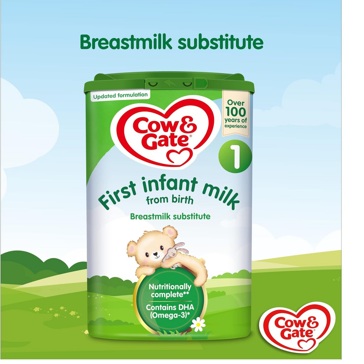 Cow & Gate Stage 1 First Baby Formula nutrition milk powder birth to 6 months Halal best import genuine authentic UK cow quality safe healthy feed food low price in Dhaka