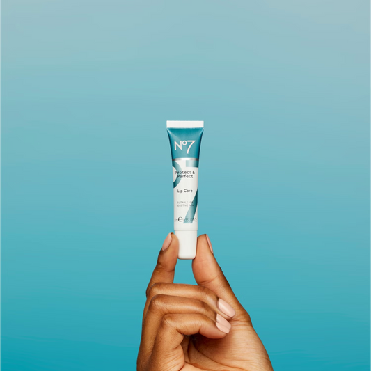 No7 Protect & Perfect Lip Care Treatment is a rich, conditioning balm for deeply hydrated, softer, healthier looking lips. Best imported foreign authentic original real genuine UK British premium product brand ageing quality luxury boots skincare care beauty face wash cheap price in Dhaka Chittagong Sylhet Bangladesh