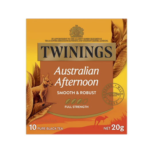 Twinings Australian Afternoon Black Tea natural caffeine free focus calm blend organic Root Best authentic import Australia UK instant strong cheap price in bd