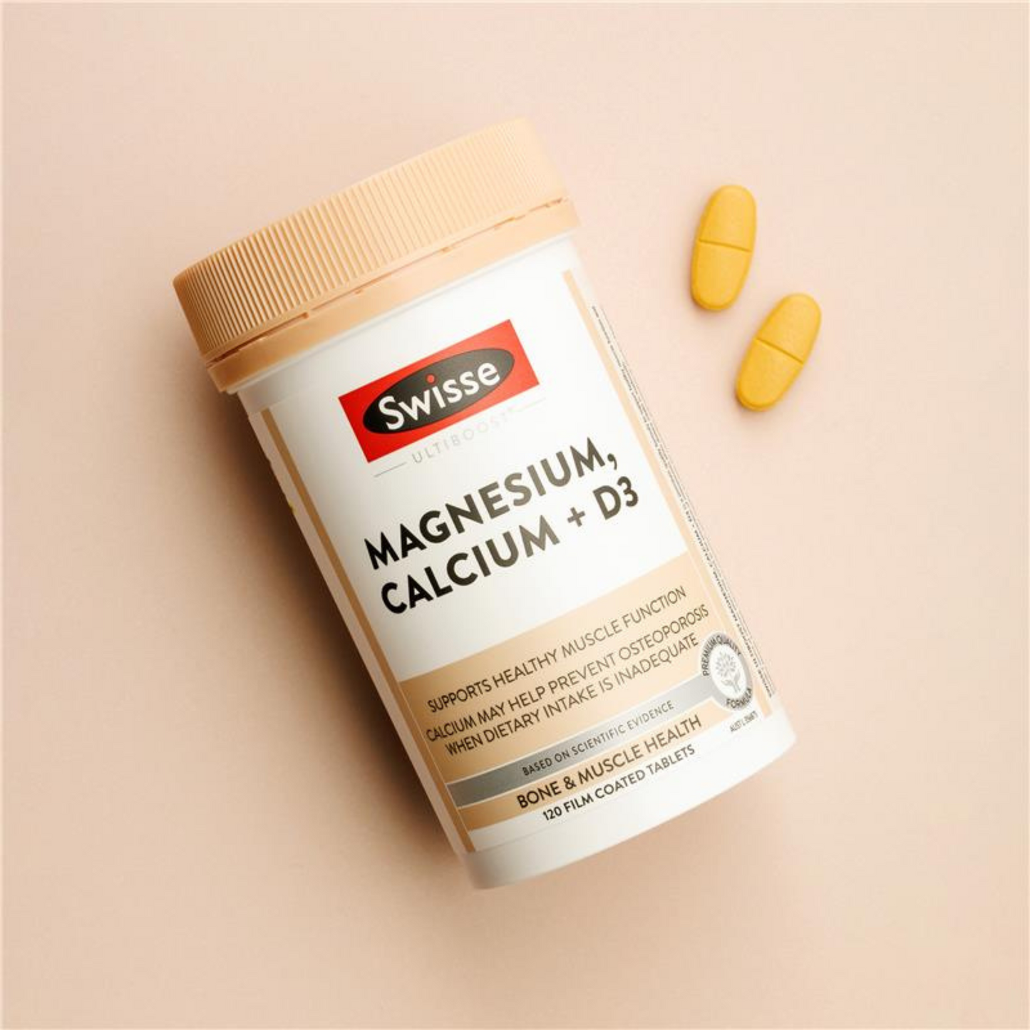 Swisse Ultiboost Magnesium Calcium + Vitamin D premium formula support healthy muscle relieve strong bones Best imported Australian authentic low price in bd