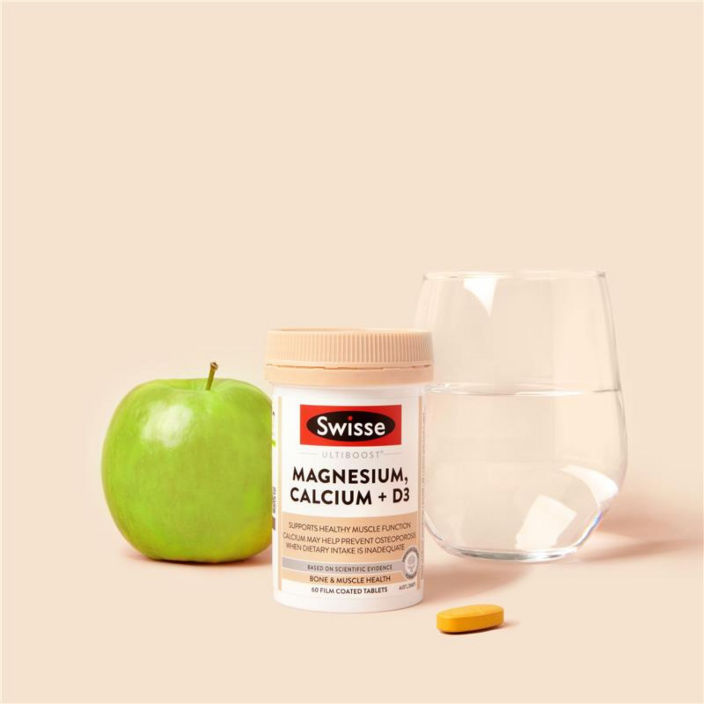 Swisse Ultiboost Magnesium Calcium + Vitamin D premium formula support healthy muscle relieve strong bones Best imported Australian authentic low price in bd