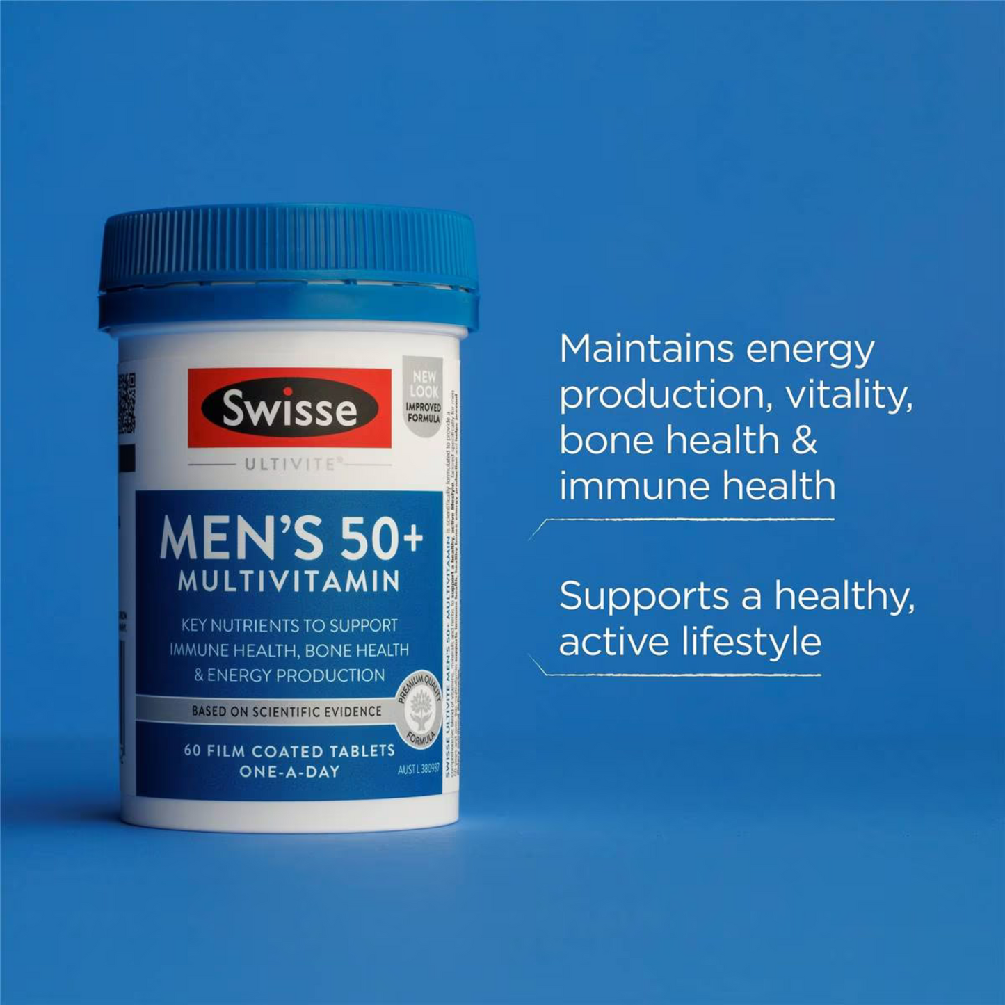 Swisse Ultivite Men's 50+ Multivitamin premium formula tablet healthy life fat remove relieve strong doctor Best imported Australian authentic low price bd