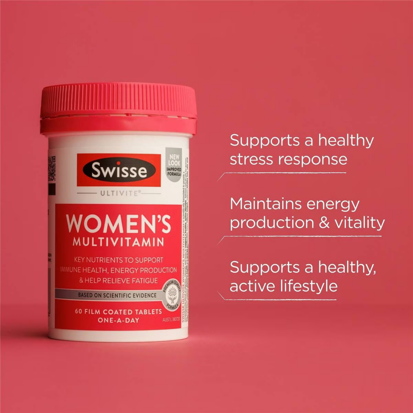 Experience the ultimate support for busy and active lifestyles with Swisse Ultivite Women's Multi Vitamin Tablets. Best imported Australian authentic genuine skin care bone Biotin hair strong energy original girl immune nutrients premium brand dietary pharmacy quality medicine shop cheap price in bd Dhaka Bangladesh