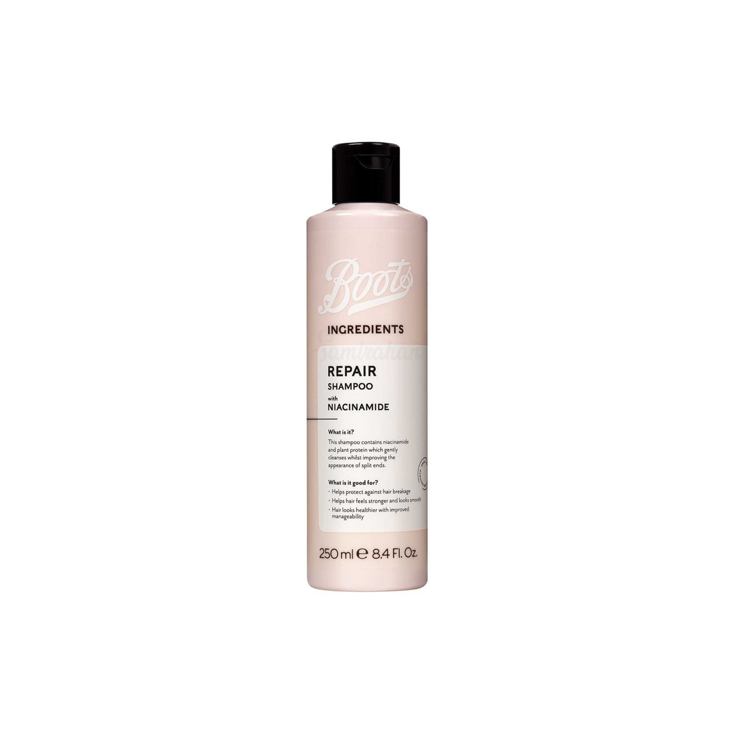 Boots Ingredients Repair Shampoo With Niacinamide clean hair all Best authentic mathar chuler dandruff UK khushki shiny import original healthy low price in bd