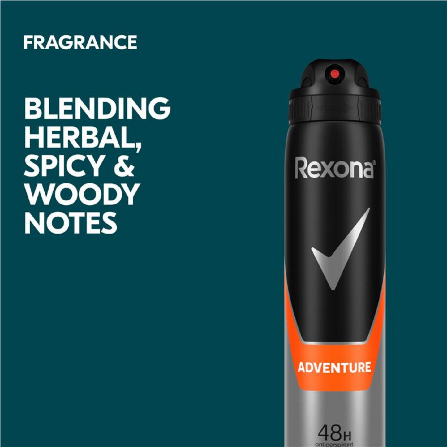 REXONA Men Antiperspirant Aerosol Deodorant Adventure Energy sweat odor dry daily 48 hours white marks Best safe authentic import Australia low price in bd