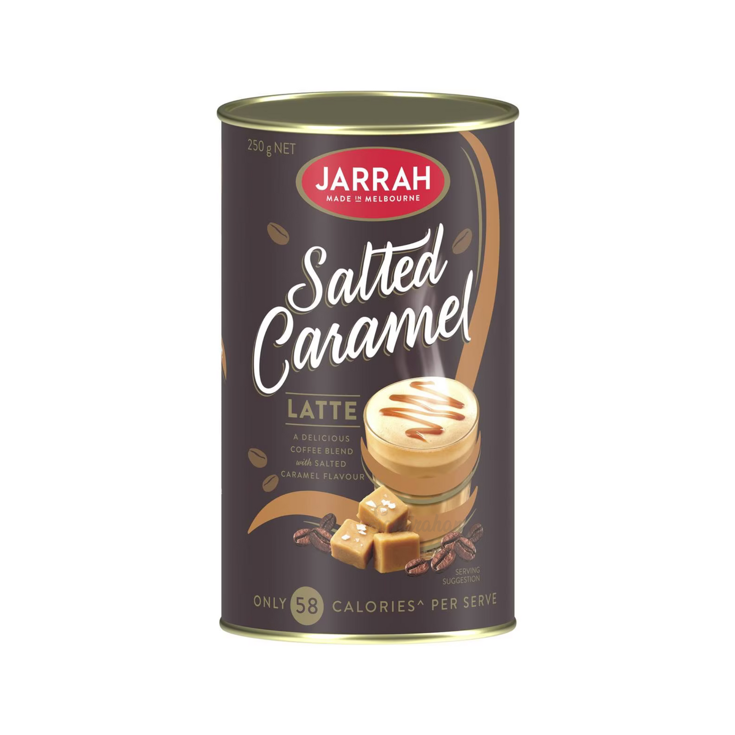Jarrah's Salted Caramel Latte low calorie delicious coffee cocoa Halal Best imported Australia authentic healthy strong flavor smooth energy low price in Dhaka