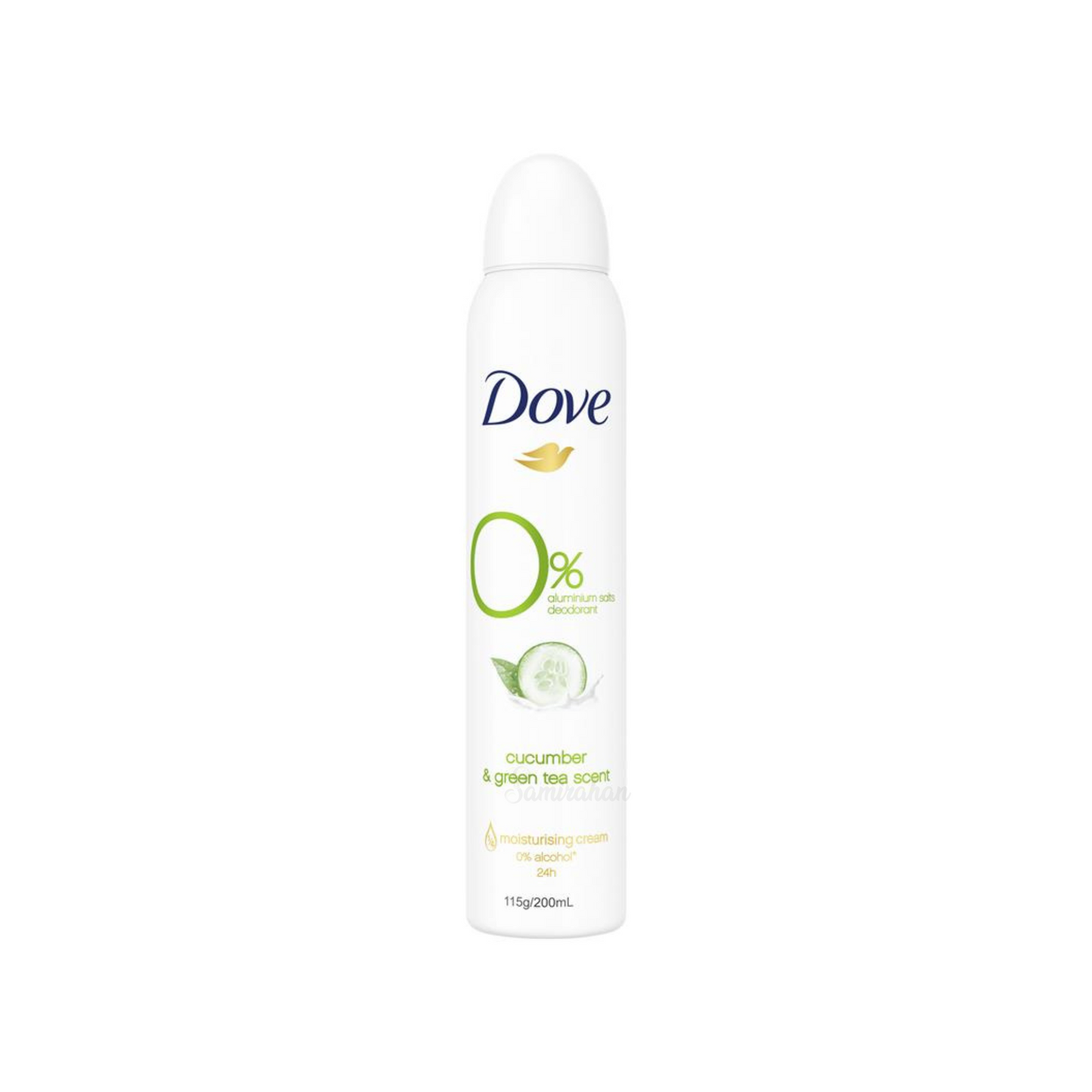 Dove Women Aerosol Deodorant Zero Aluminum in Cucumber Green Tea sweat odor dry daily 48 hours white marks Best safe authentic import Australia low price in bd