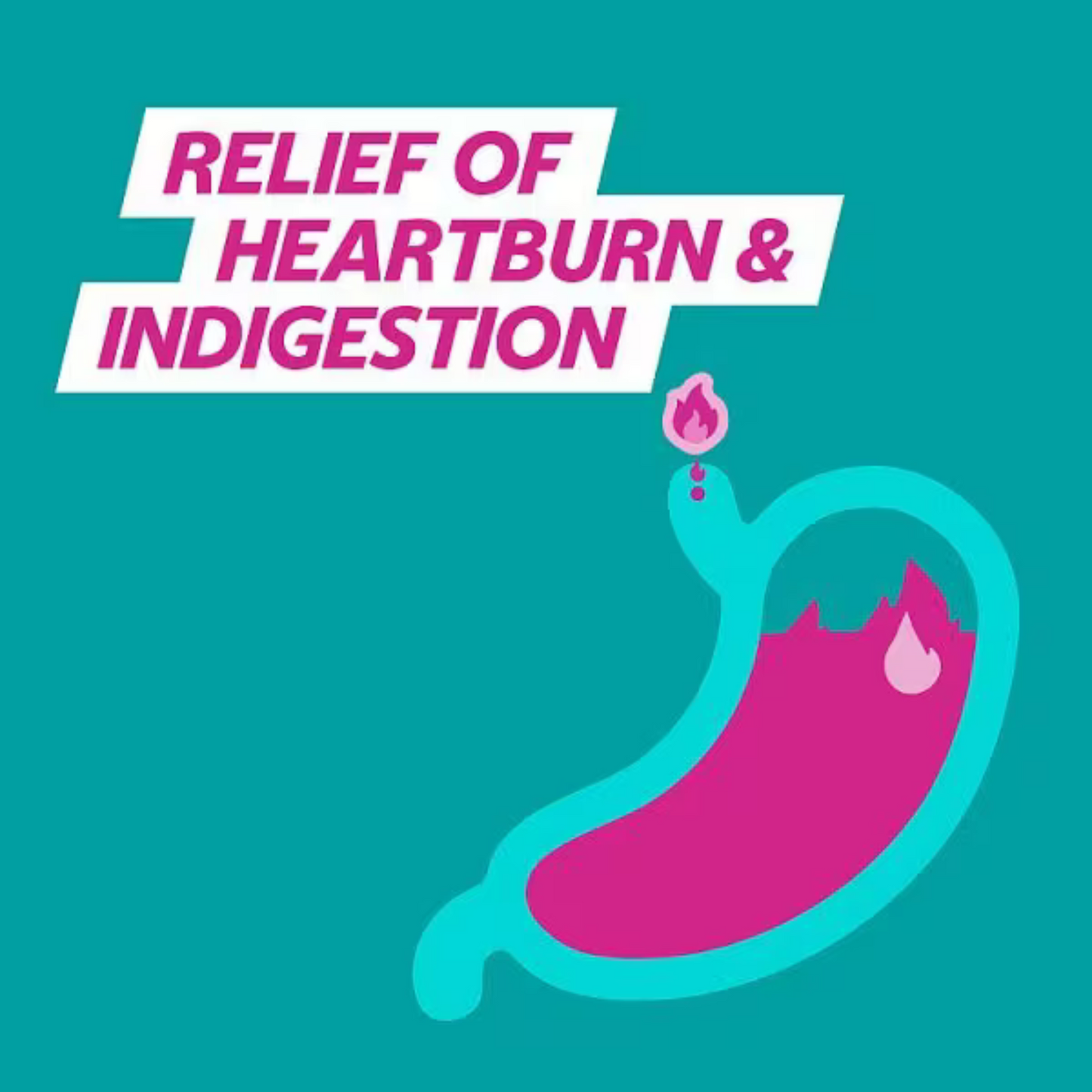 Gaviscon Dual Action Relief Mixed Berry dual-acting formula heartburn indigestion Tablet gastric Best import health Australia genuine medicine cheap price in bd