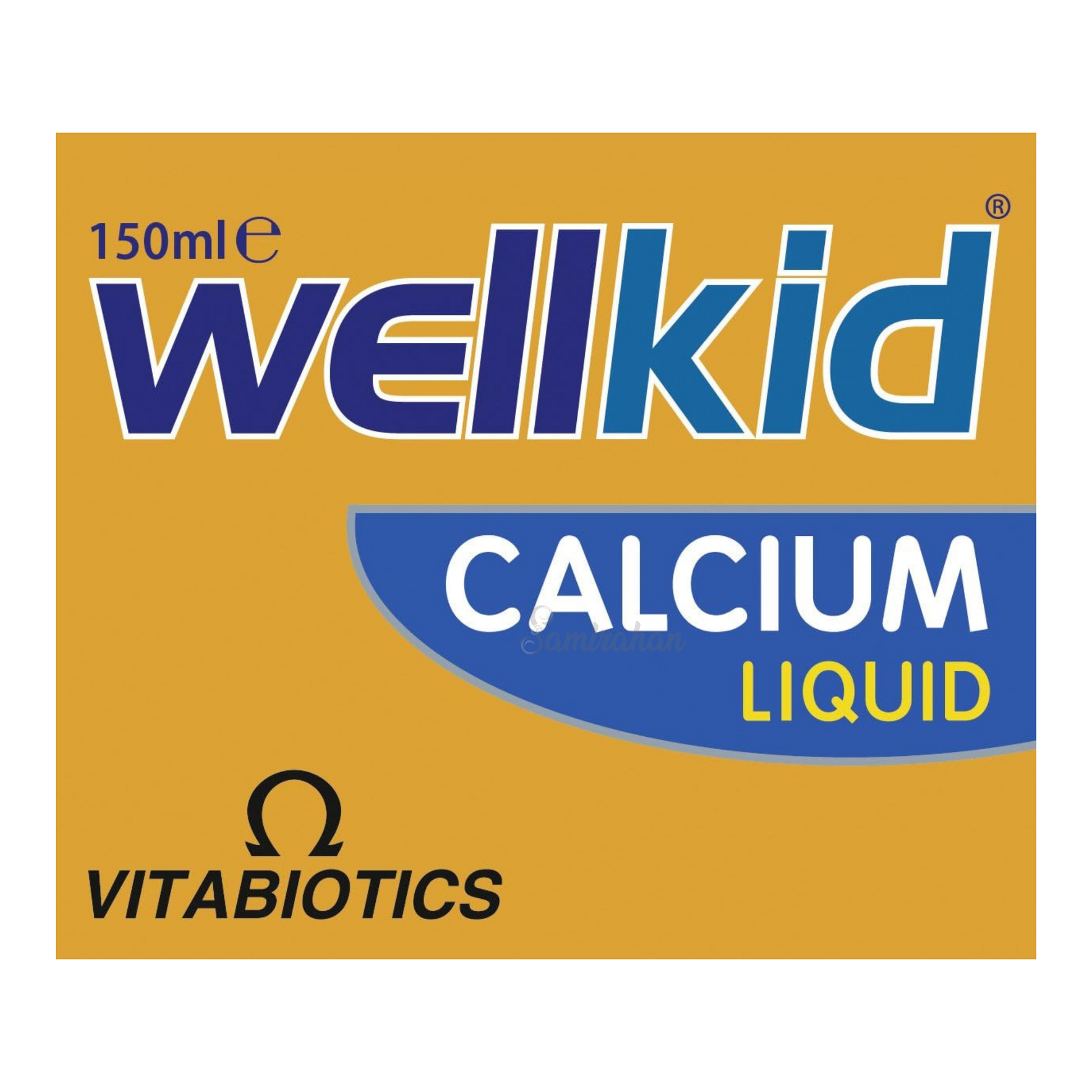 Vitabiotics Wellkid Calcium Liquid Growth Children Bones 4-12 years imported Best UK healthcare Zinc vitamin D Food supplement Nutrition doctor low price in bd
