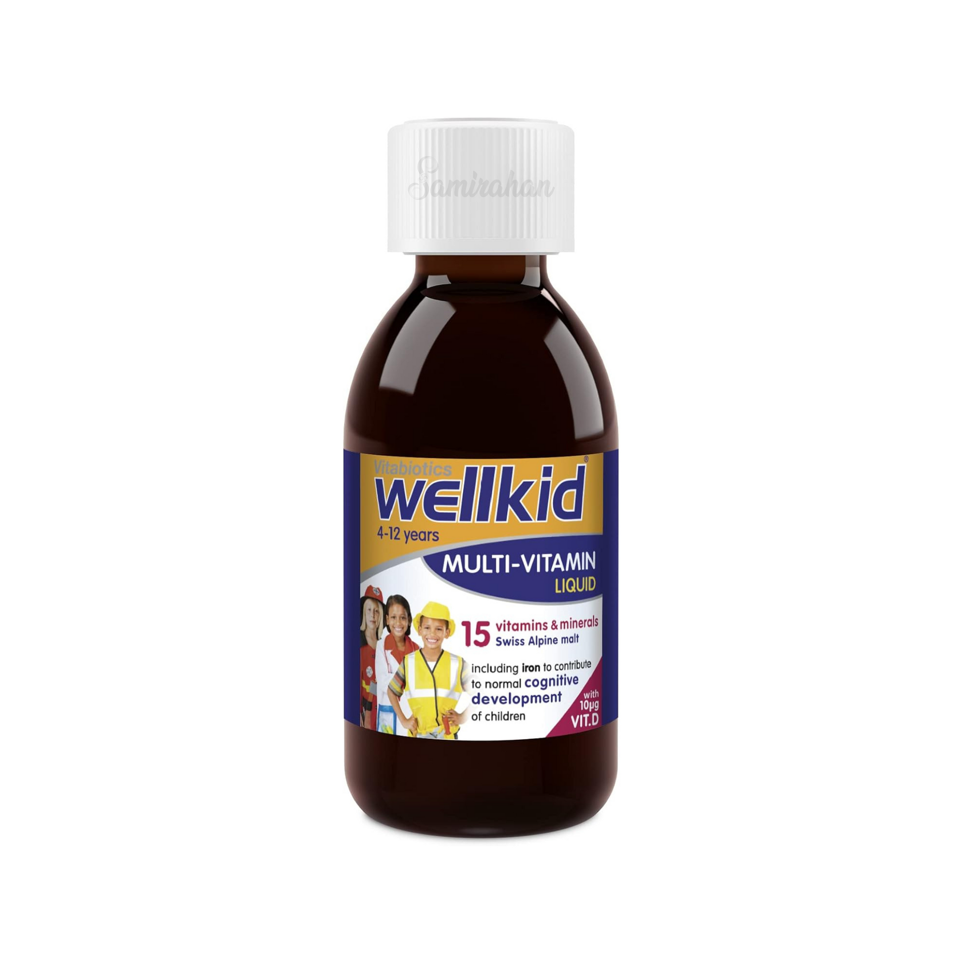 Vitabiotics Wellkid Multi Vitamin Liquid Cognitive Development Children Best UK child healthcare Food supplement Nutrition kids Expert doctor low price in bd