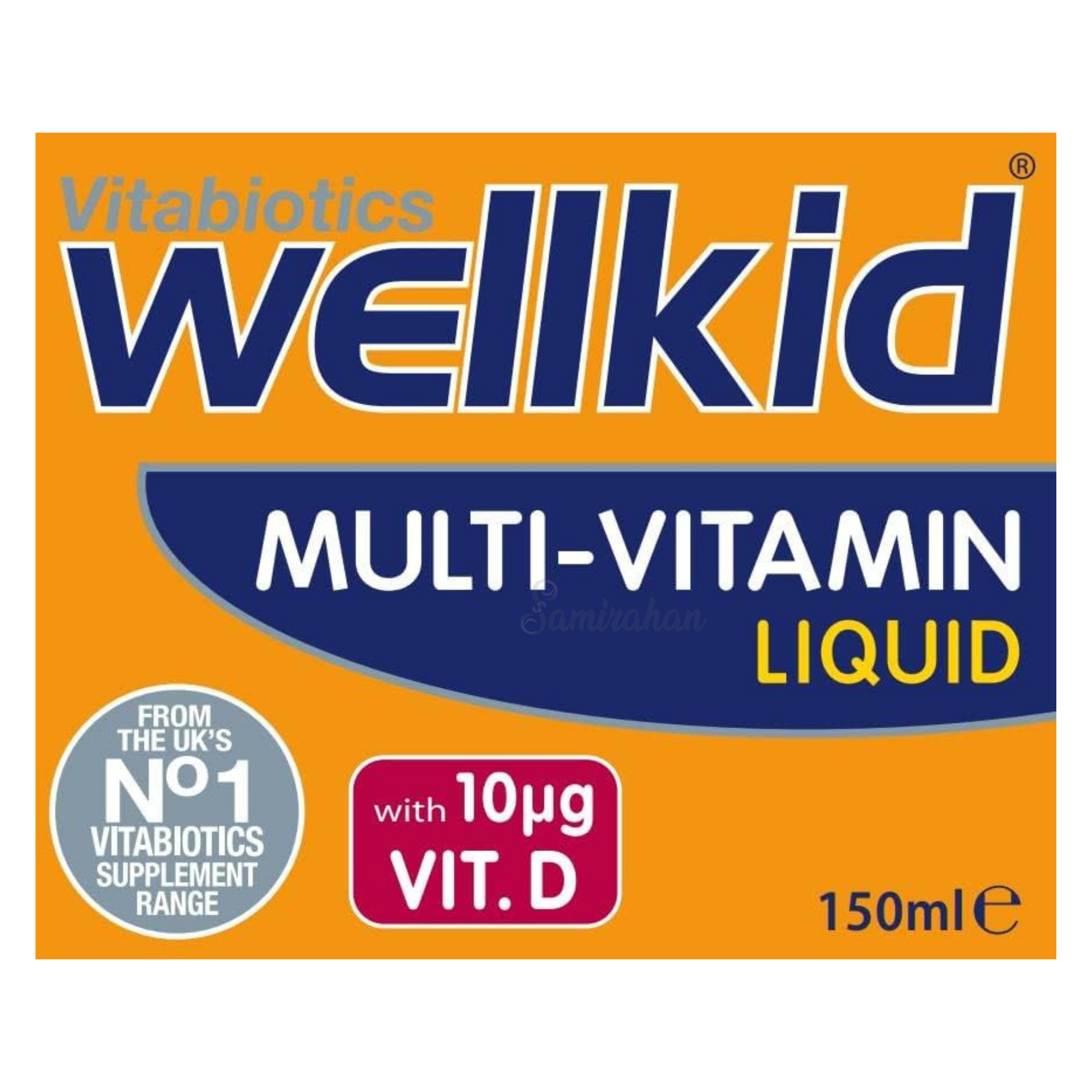 Vitabiotics Wellkid Multi Vitamin Liquid Cognitive Development Children Best UK child healthcare Food supplement Nutrition kids Expert doctor low price in bd