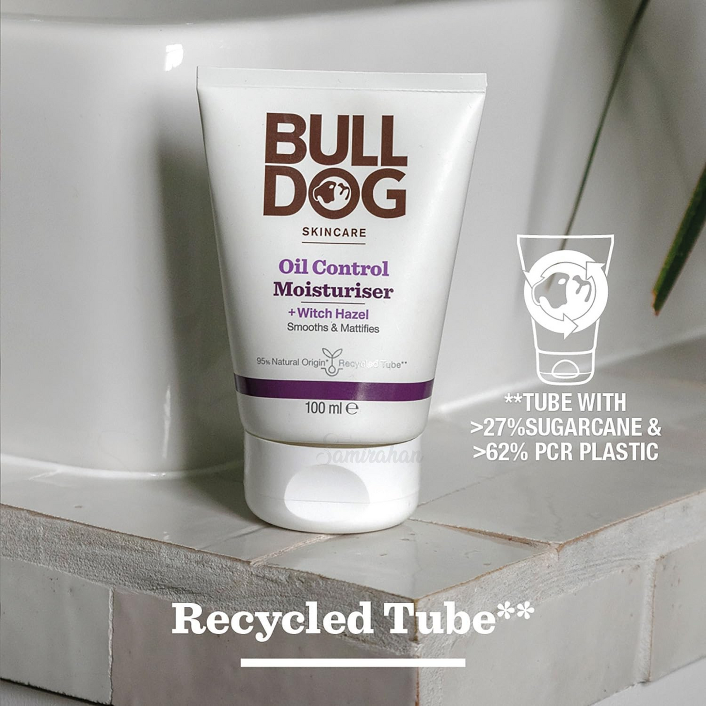 Bulldog Oil Control Moisturiser skincare Men Remove Bright Daily dry facewash cleanses witch hazel smooth mattifies Glow softer Best imported UK low price in bd