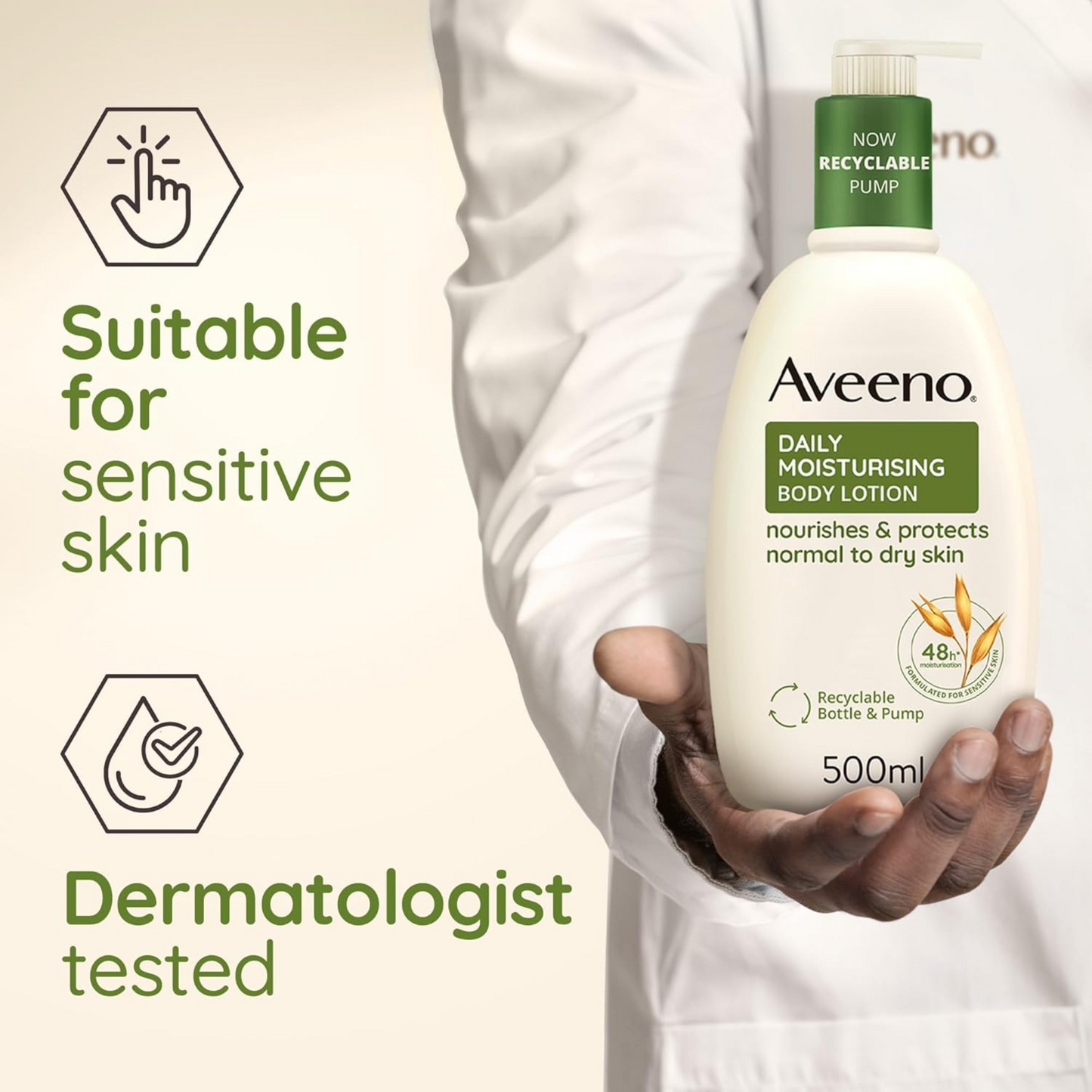 Aveeno Daily Moisturizing Body Lotion prebiotic colloidal oatmeal natural Best dry bright protect import UK authentic genuine skincare soft body low price in BD