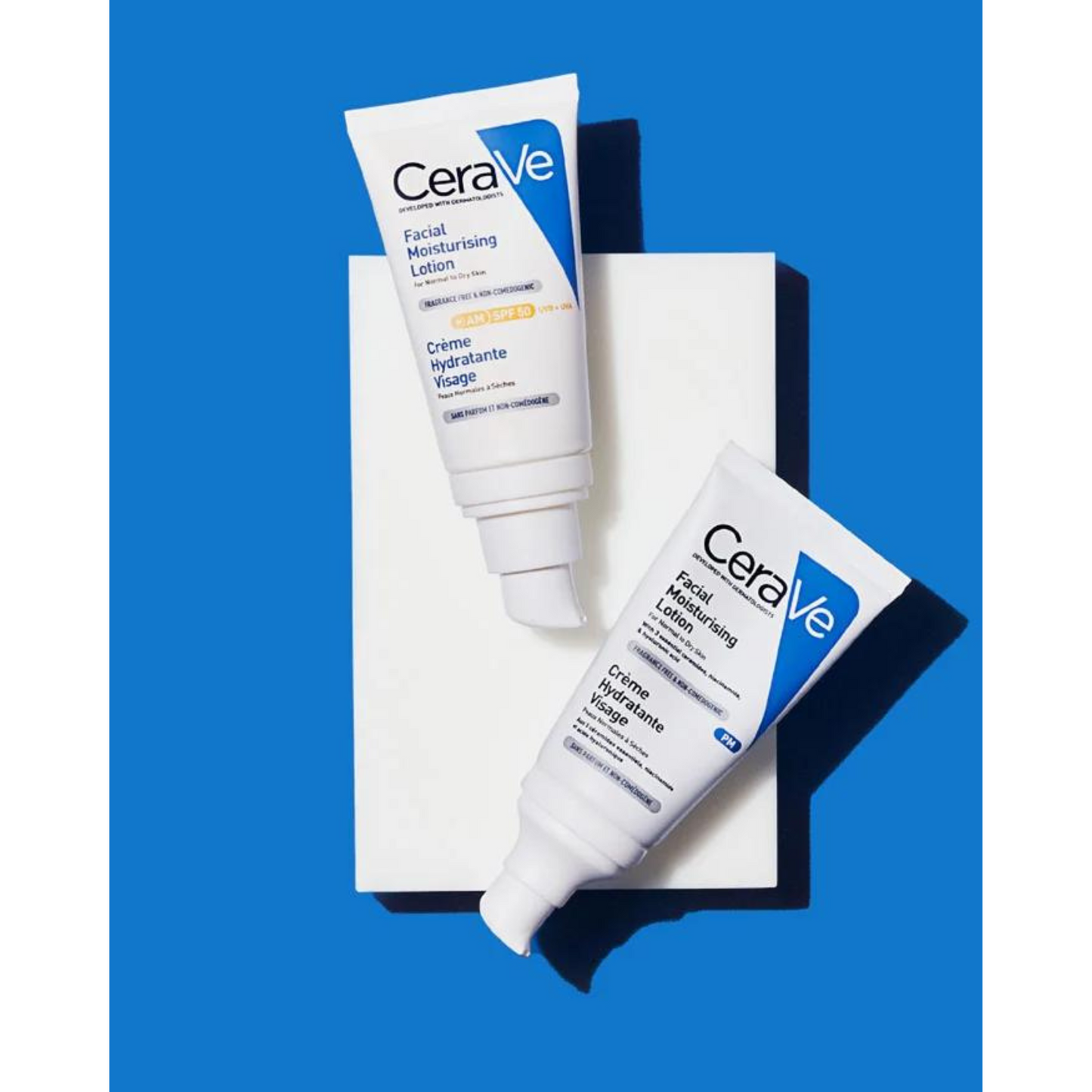 CeraVe AM Facial Lotion moisturizer SPF 50+ provides protection dry Dark spot Best Pimple import UK genuine authentic premium beauty skincare low price in BD