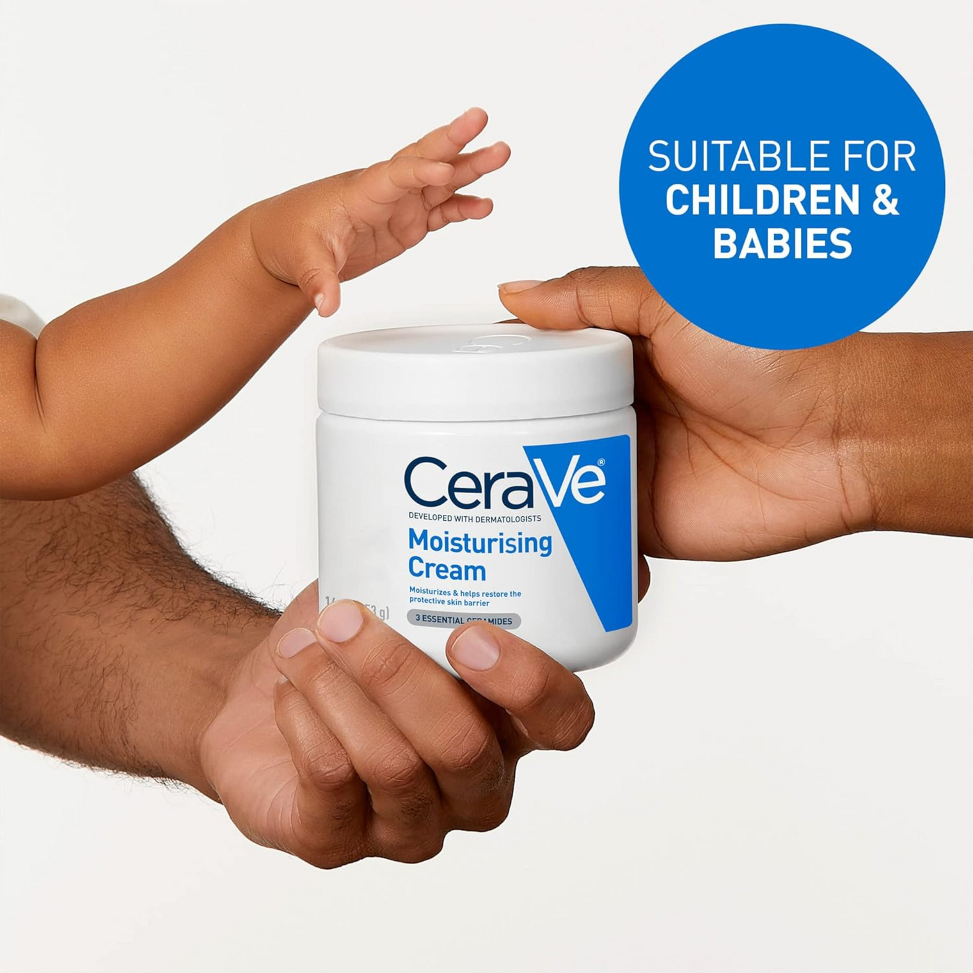 CeraVe Moisturizing Cream Vitamin Dark spot lotion bright soft Sunburn circle body face natural Best imported UK genuine authentic beauty care low price in BD