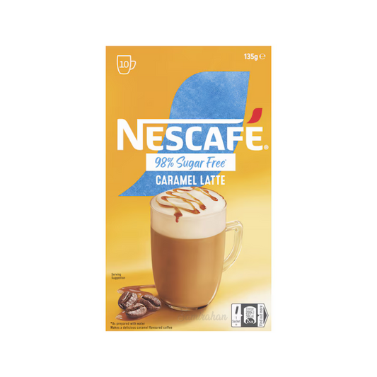 Nescafe 98% Sugar Free Caramel Coffee elevates creamy simply smooth Robusta Tired blond Best authentic foreign import premium Australian low price in Dhaka bd