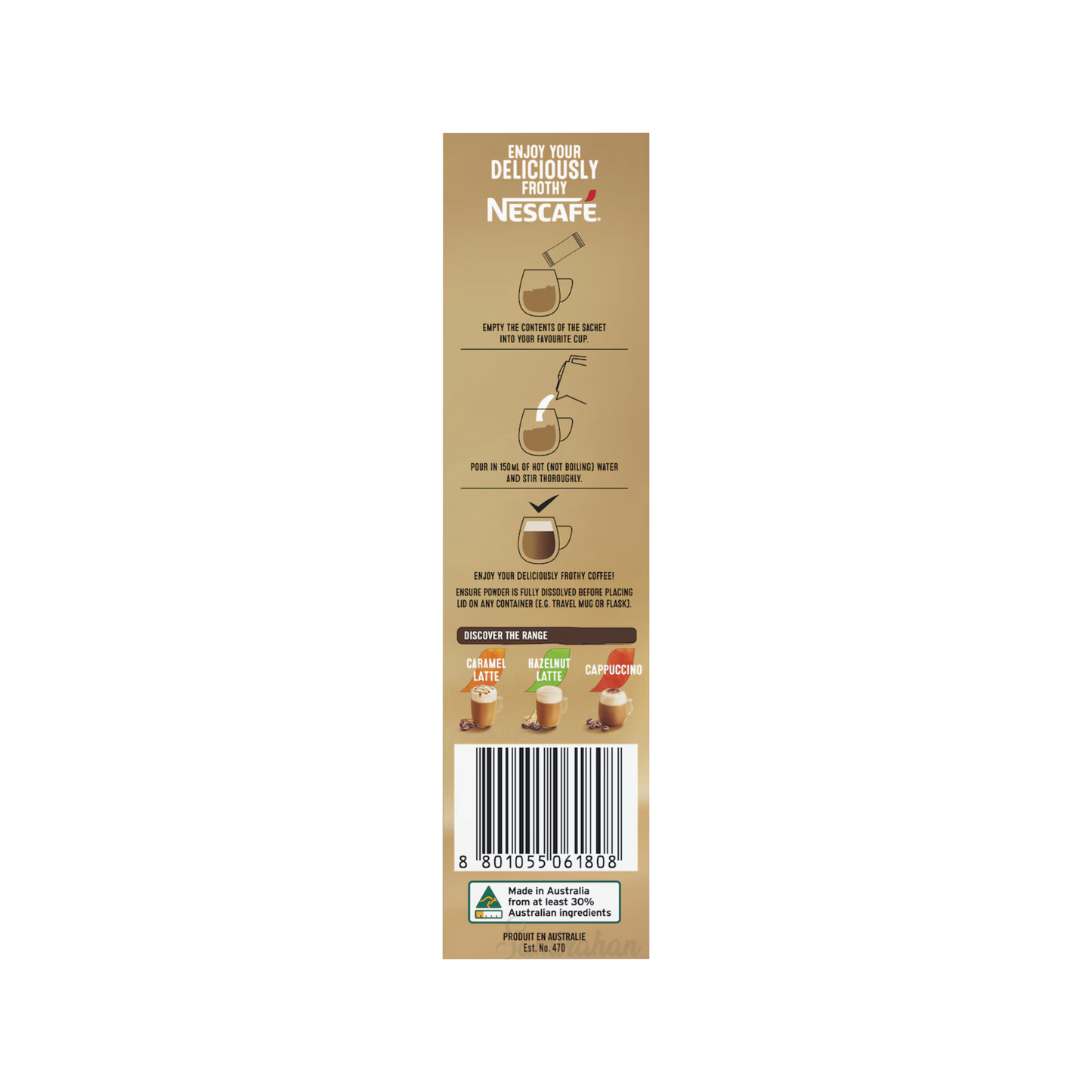 experience Nescafe Creamy Vanilla Latte Classic rich beans Roasted Tired raw milk blond Best authentic foreign import premium Australian low price in Dhaka bd