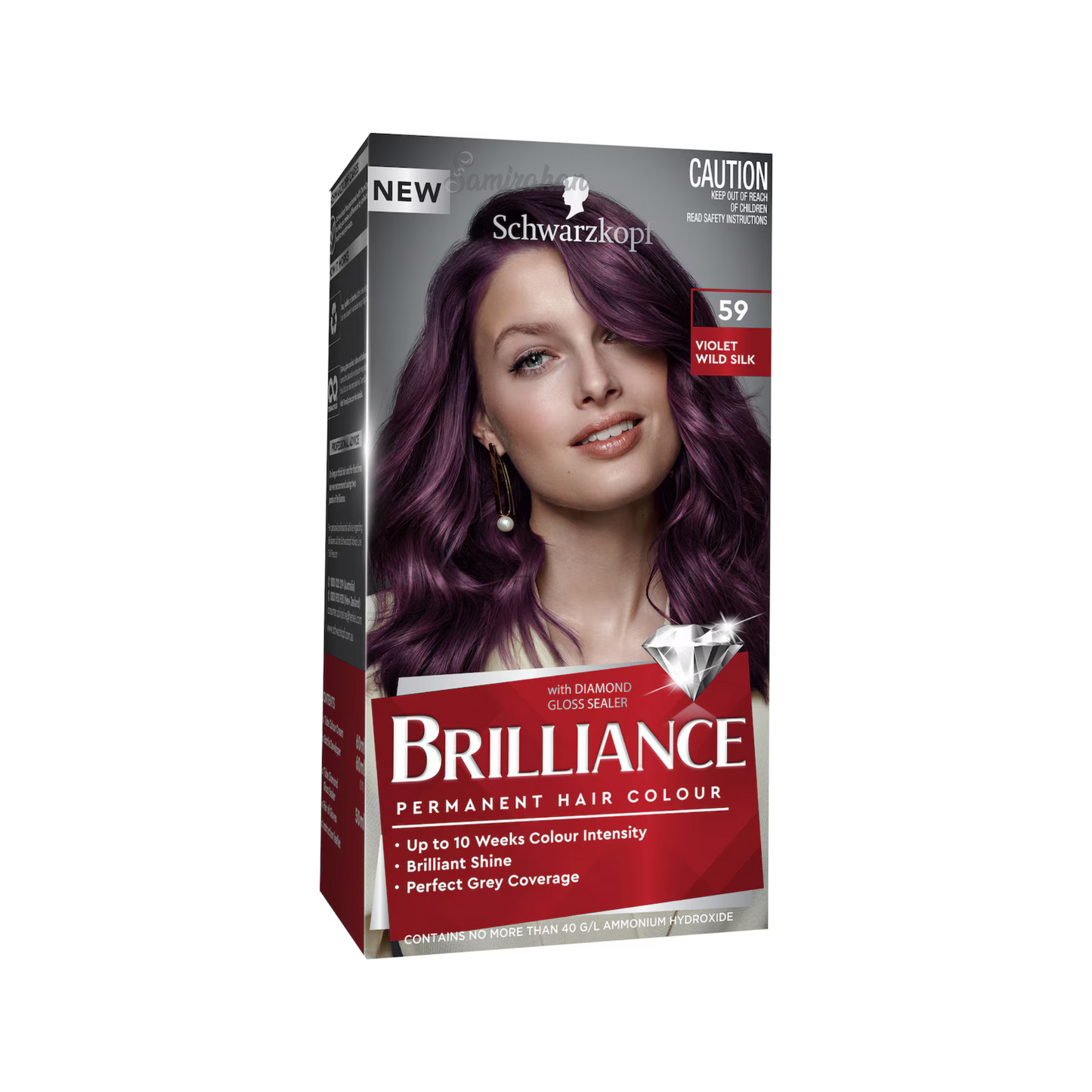 Schwarzkopf Brilliance Hair Colour shine healthy stronger Romantic Brown grey shine side effect Best safe authentic imported Australian premium low price in bd
