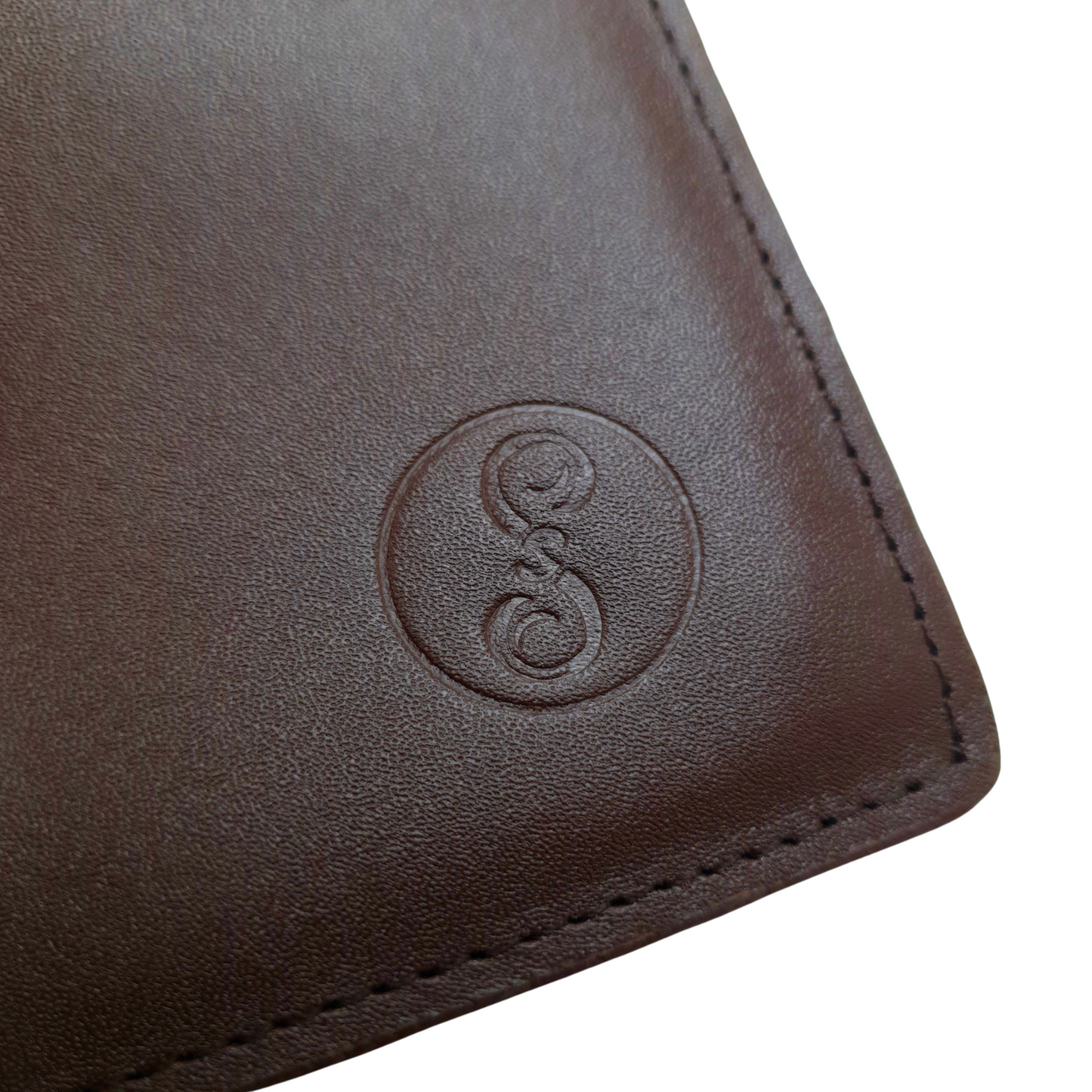 Premium Wallet high quality genuine Chocolate colour Authentic leather man woman Slim Money Bag comfort style fashion price BD Dhaka Khulna Chittagong Sylhet Banani Super Market Mirpur Tongi Kurmitola Khilkhet Nikunja Kuril Mohakhali DOHS Kalabagan Dhanmondi