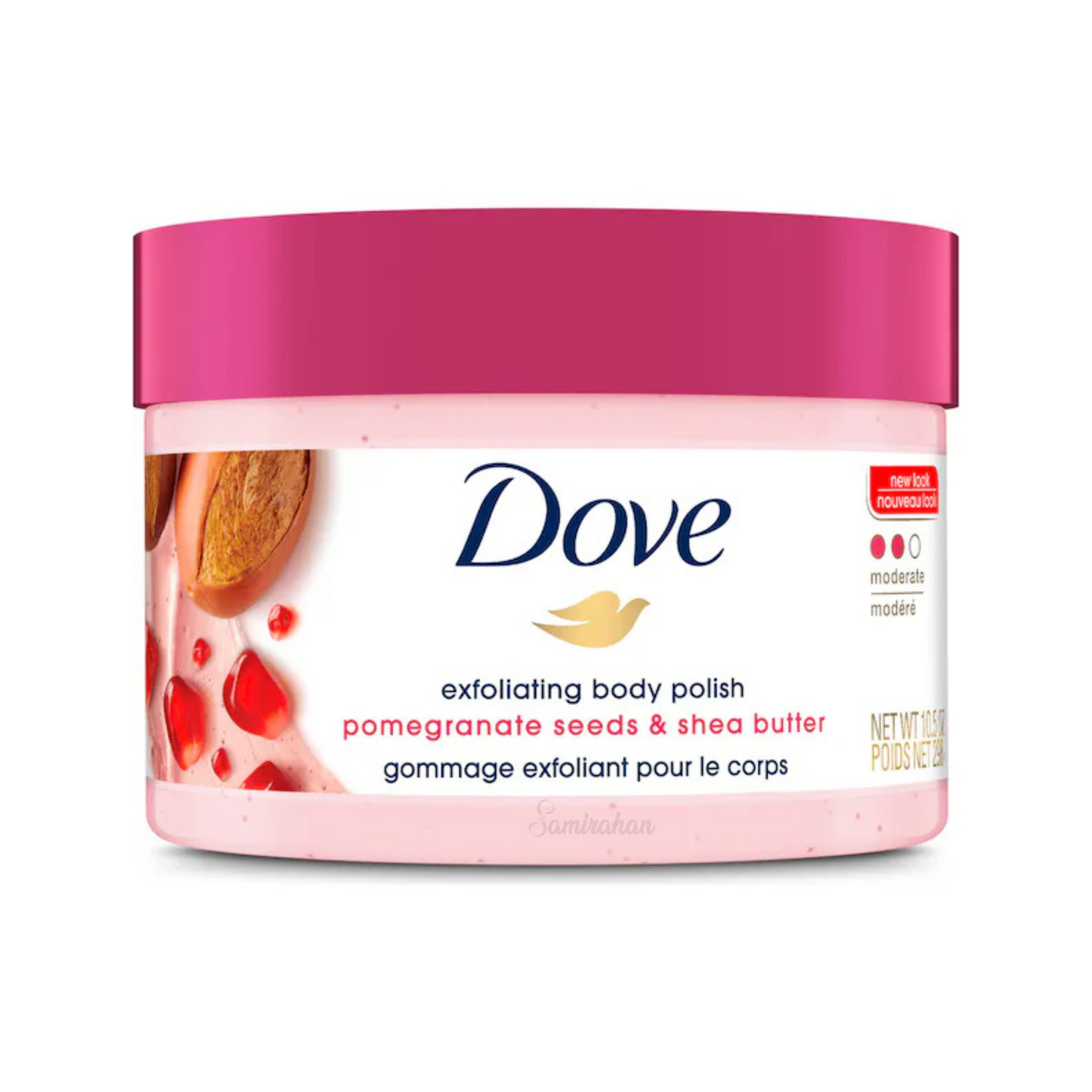 Dove Pomegranate Seeds Shea Butter Exfoliating Body Polish Cream gentle imported foreign original quality real skincare beauty luxury premium AU low price bd
