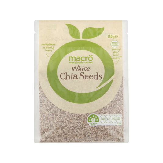Macro White Chia Seeds Omega Protein Good quality authentic Halal natural Best heart magnesium smoothies valo import healthy breakfast low price in bd Dhaka