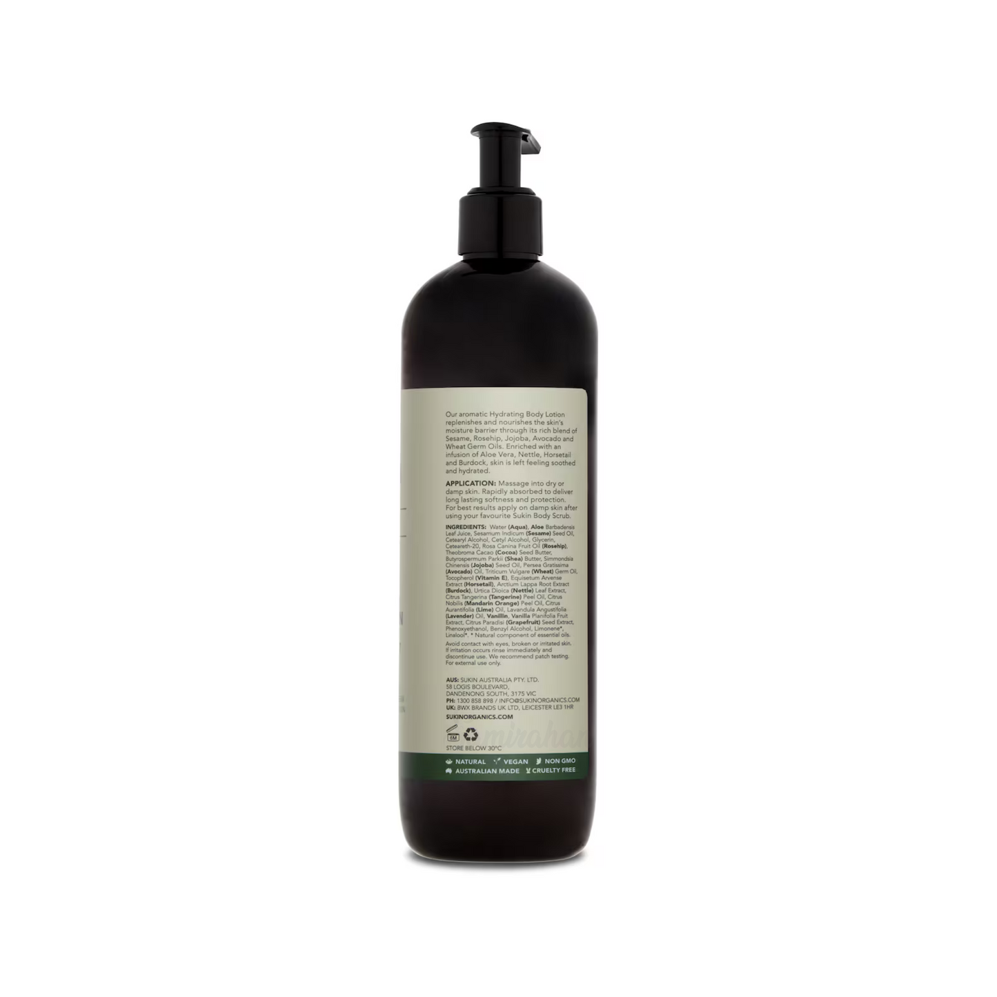 Sukin Signature Hydrating Body Lotion Pump nourish Best imported skincare Natural Organic Daily Moisturizer Repair original premium Australia low price in bd