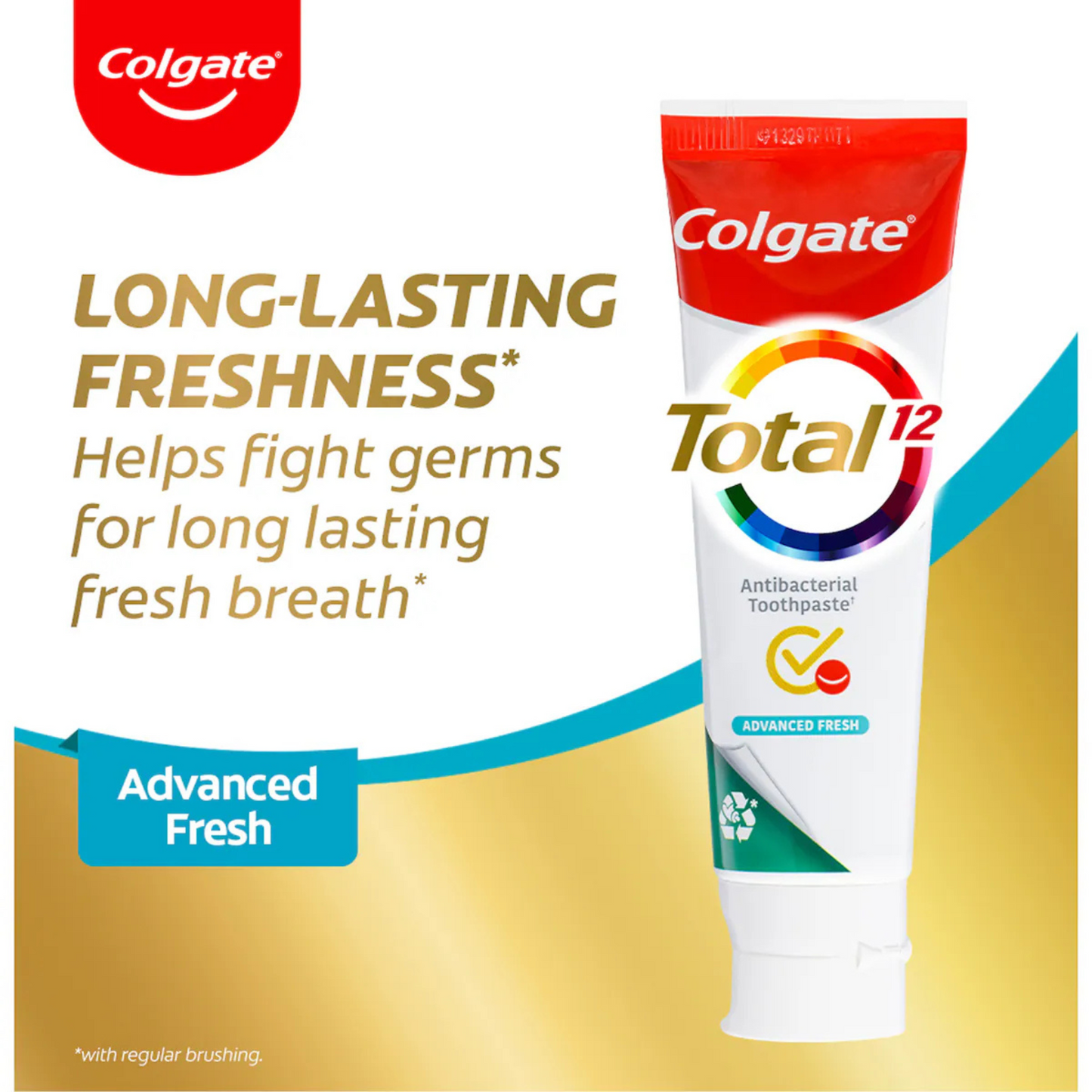 Colgate Total Antibacterial Advanced Fresh Toothpaste fresh clean teeth Best genuine authentic Australia premium germ cavities dental care low price in BD Dhaka