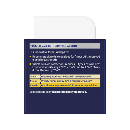 NIVEA Q10 POWER Anti-Wrinkle Firming Night Cream harnesses Creatine Argan Oil Best import Makeup authentic genuine soft facial brand Australian low price in bd