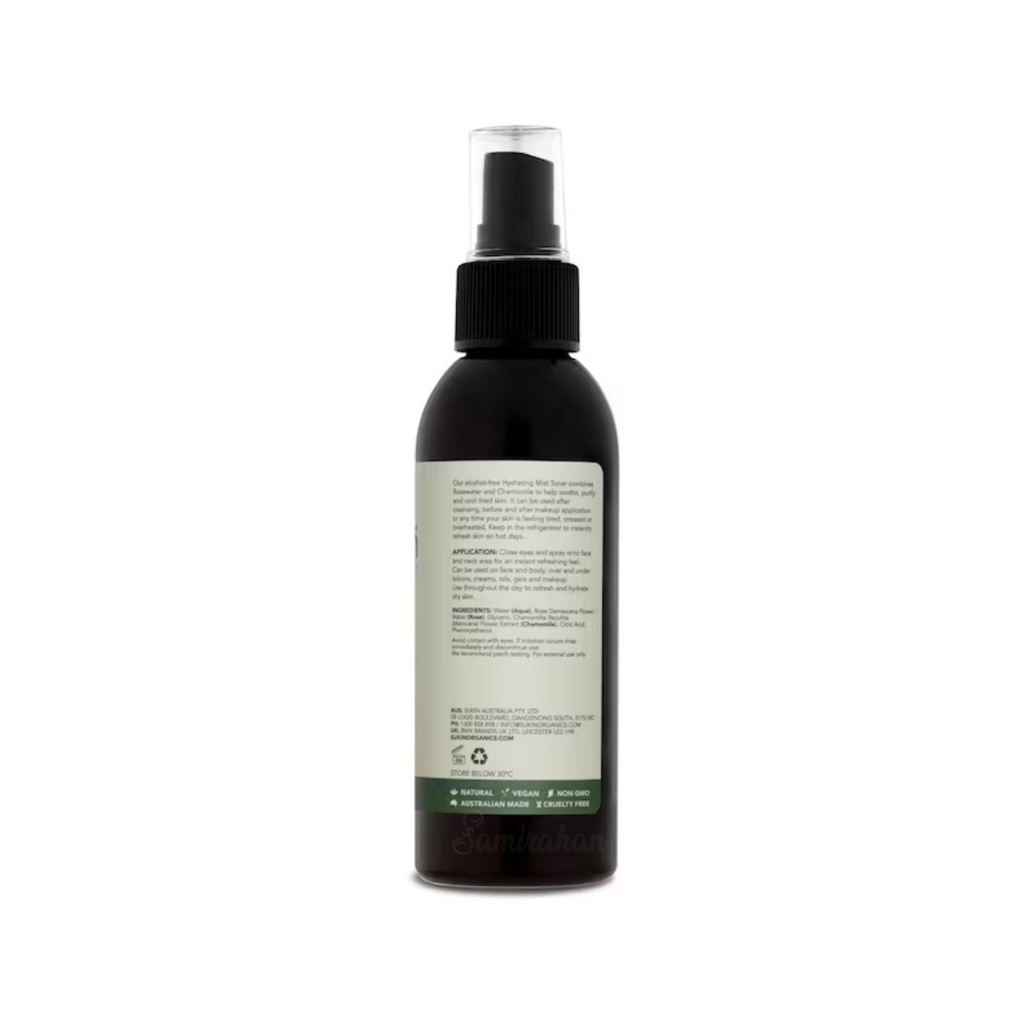 Sukin's Original Hydrating Mist Toner refreshing alcohol designed hydrate skin dark glow authentic original premium Australia Ingredients low price in bd Dhaka
