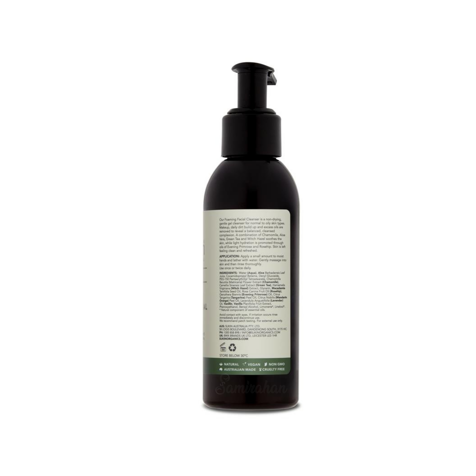 Sukin's Signature Foaming Facial Cleanser gentle effective gel wash skin dust dead cell  authentic original premium Australia Ingredients low price in bd Dhaka
