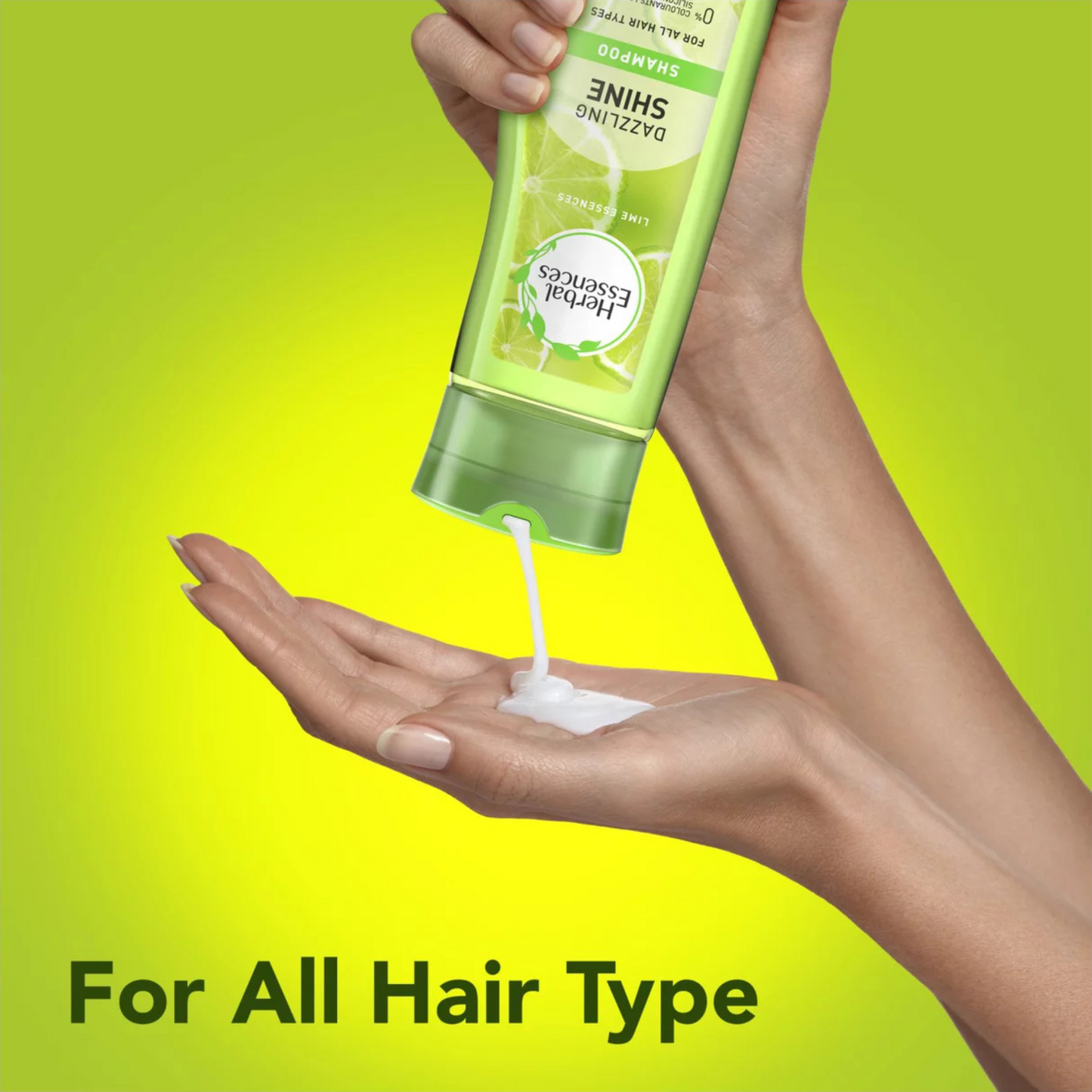 Herbal Essences Dazzling Shine Shampoo Lime shine fresh scent hair clean gently suitable real original premium care safe care fall health low price in bd dhaka