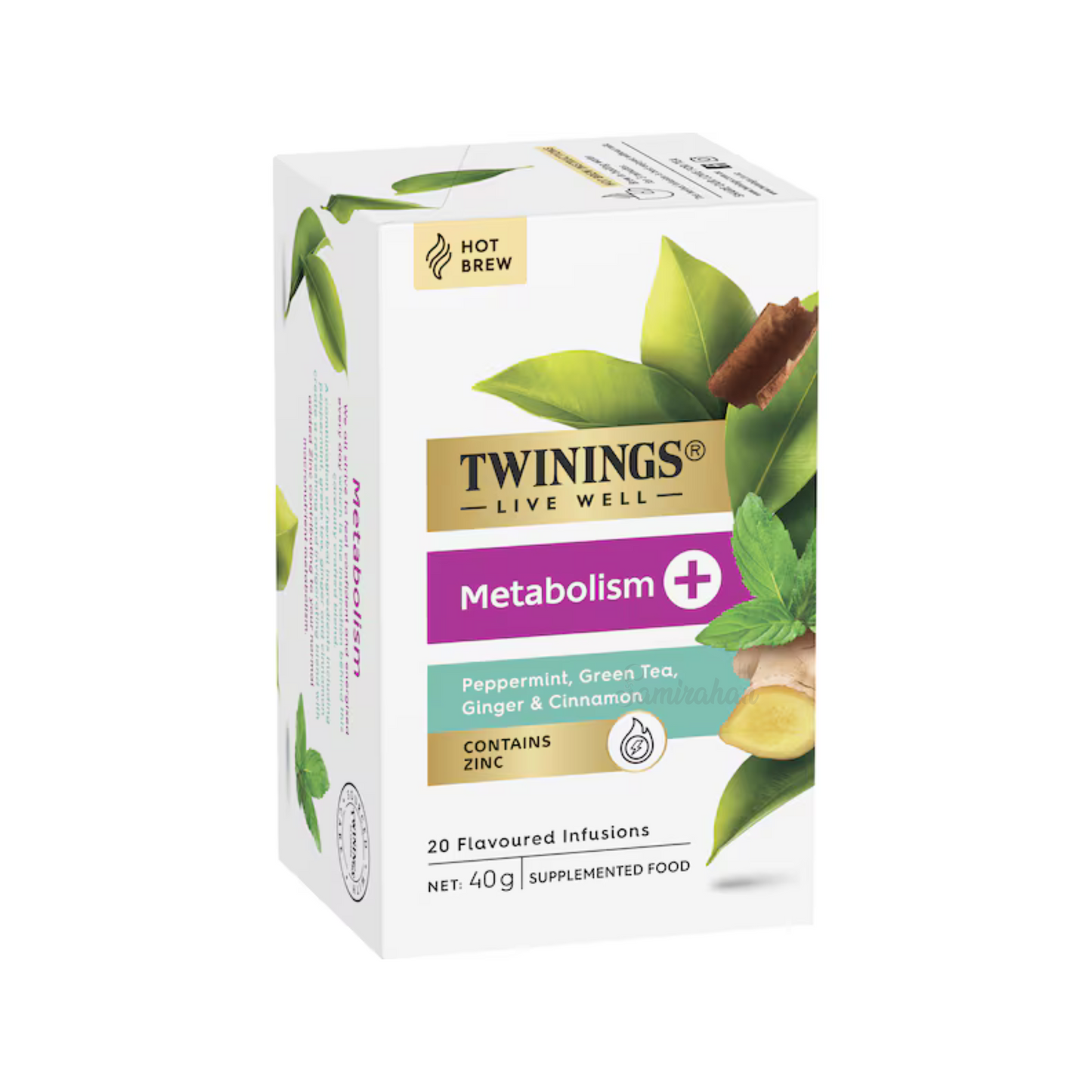 Twinings Live Well Metabolism Flavoured Tea Bag natural caffeine winter snack blend coffee Best authentic import Australia UK instant strong cheap price in bd