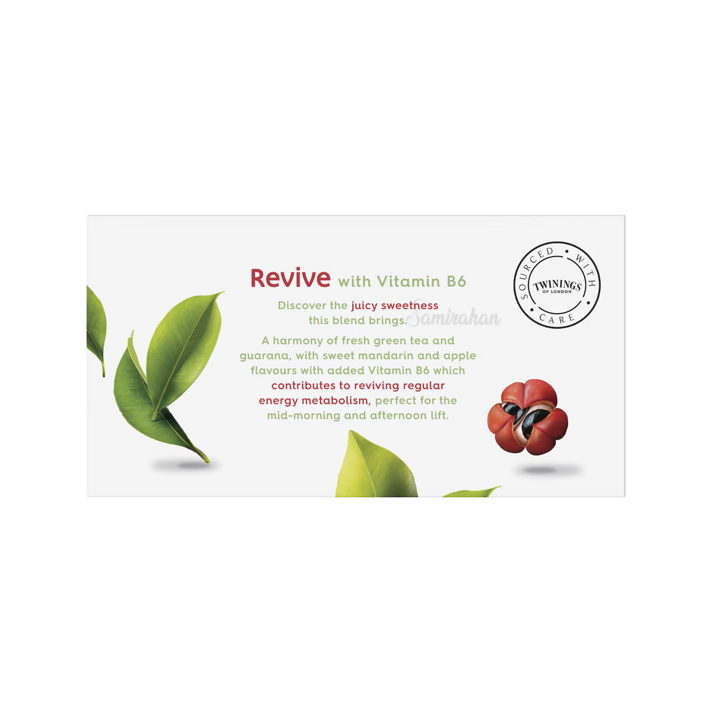 Twinings Live Well Revive Green Tea Apple Bag natural caffeine winter snack blend coffee Best authentic import Australia UK instant strong cheap price in bd