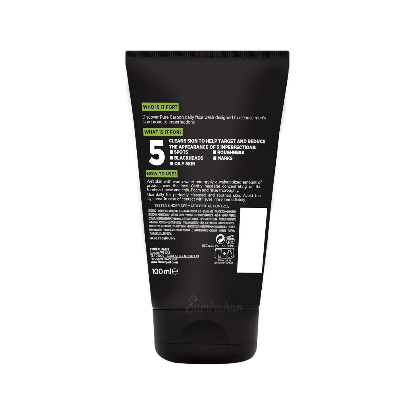 reduce 5 imperfections Face Wash sun dark dust No.1 Men's oily pores new authentic Best import foreign original protect care premium UK low price in bd Dhaka