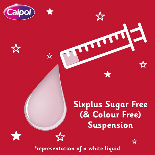 Calpol Infant Sugar Free Suspension Strawberry relief Fever Cold Teething Headache throat pain Best imported UK Napa care medicine paracetamol cheap price in bd