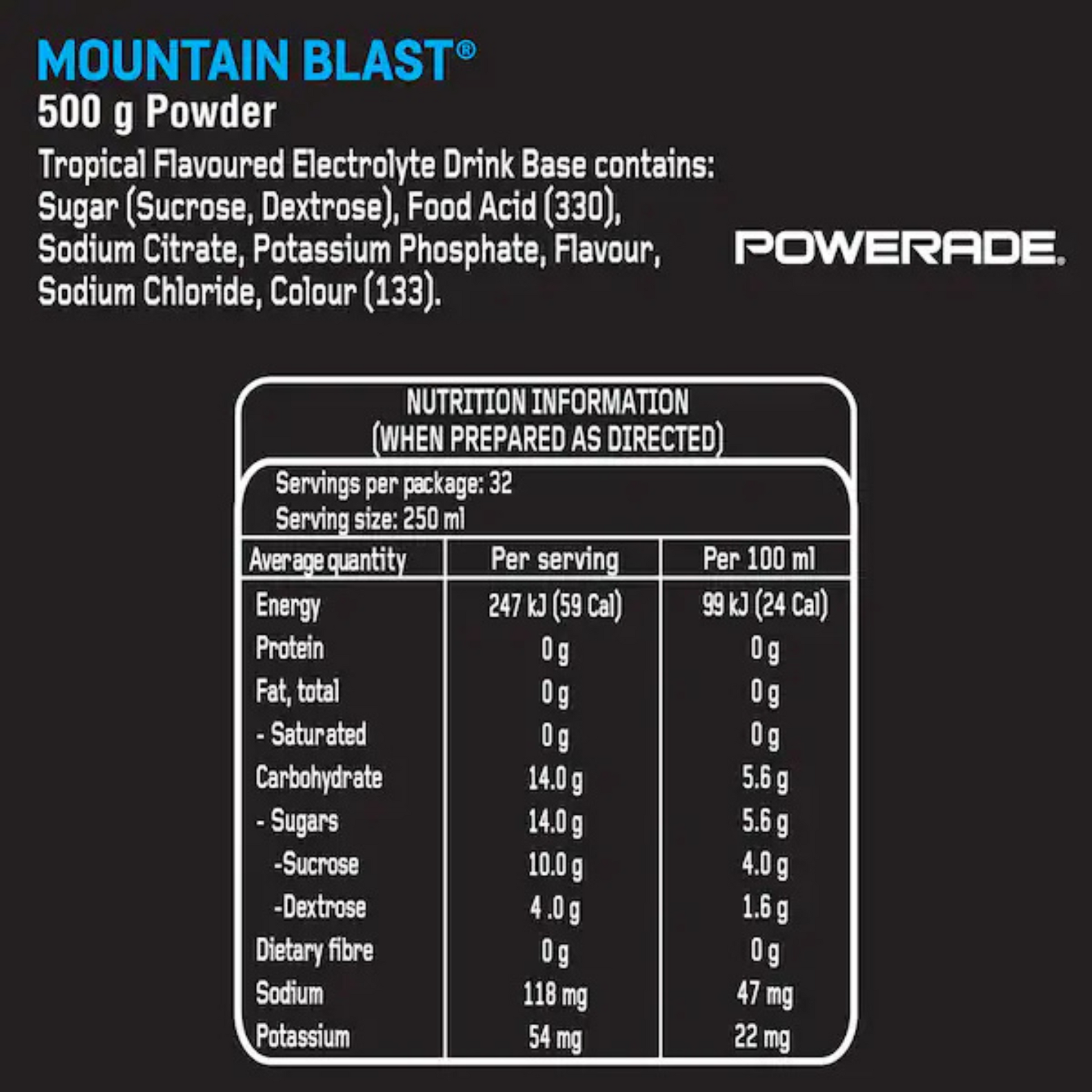 Powerade Isotonic Sports Drink electrolytes carbohydrates energy Best imported foreign Australian USA premium brand gym fitness healthy active low price in BD