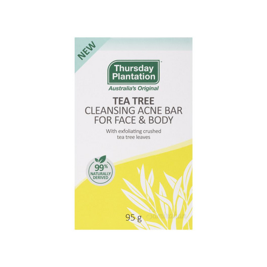 Thursday Plantation Tea Tree Cleansing Acne Bar Face Body soap pimple bacterial Best import original Brand protect genuine care premium Australia low price bd