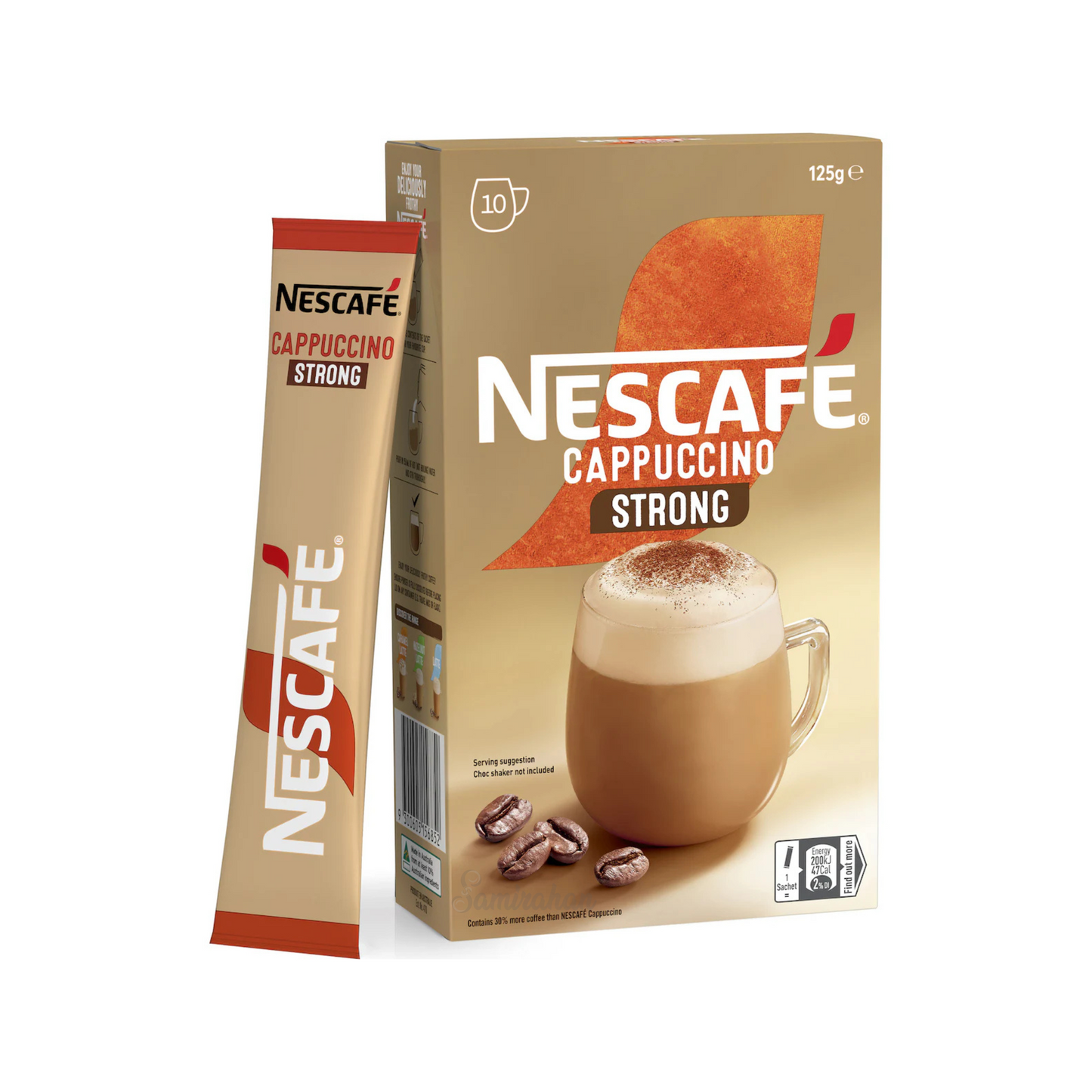 Nescafe Strong Cappuccino Coffee makes daily creamy simply smooth Robusta Tired blond Best authentic foreign import premium Australian low price in Dhaka bd