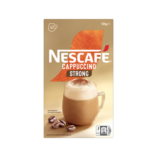 Nescafe Strong Cappuccino Coffee makes daily creamy simply smooth Robusta Tired blond Best authentic foreign import premium Australian low price in Dhaka bd