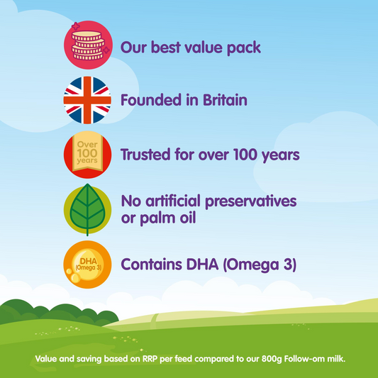 Cow & Gate Stage 2 Follow On infant Baby milk Formula nutrition Powder 6 to 12 months best imported genuine authentic UK British premium feeding low price in BD