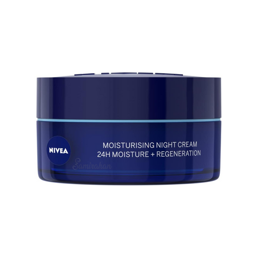 NIVEA Moisturising Night Cream 24H With Pro Vitamin B5 & E Creatine Argan Oil Best import Makeup authentic genuine soft facial brand Australian low price in bd