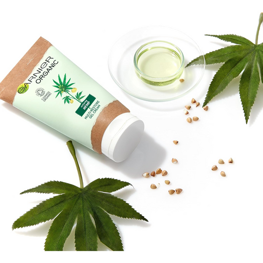 Garnier Organic Hemp Multi Restore Soothing Gel Cream bright glow face dark spot Best clean import original protect genuine damage care premium uk low price bd