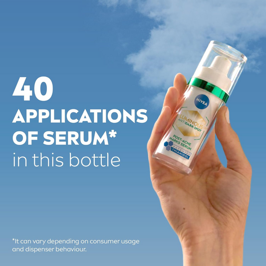 NIVEA Luminous 630 Anti Dark Spot Post Acne Skin Serum Dark Spot Day Cream glow Creatine Argan Oil Best imported authentic soft brand Australian low price in bd