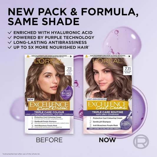 LOréal Paris Creme Nude Hair Dye 8U Universal Light Blonde godrej multi care cosmatic look beauty import makeup brand premium uk Australia cheap price in bd